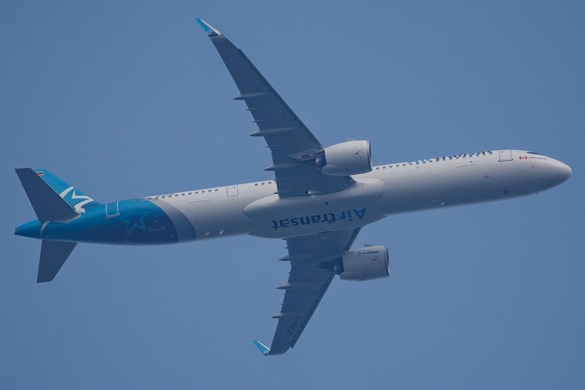 Hamburg Airport: Air Transat (TS / TSC) |  Airbus A321-271NX A21N | D-AZAE | MSN 10521