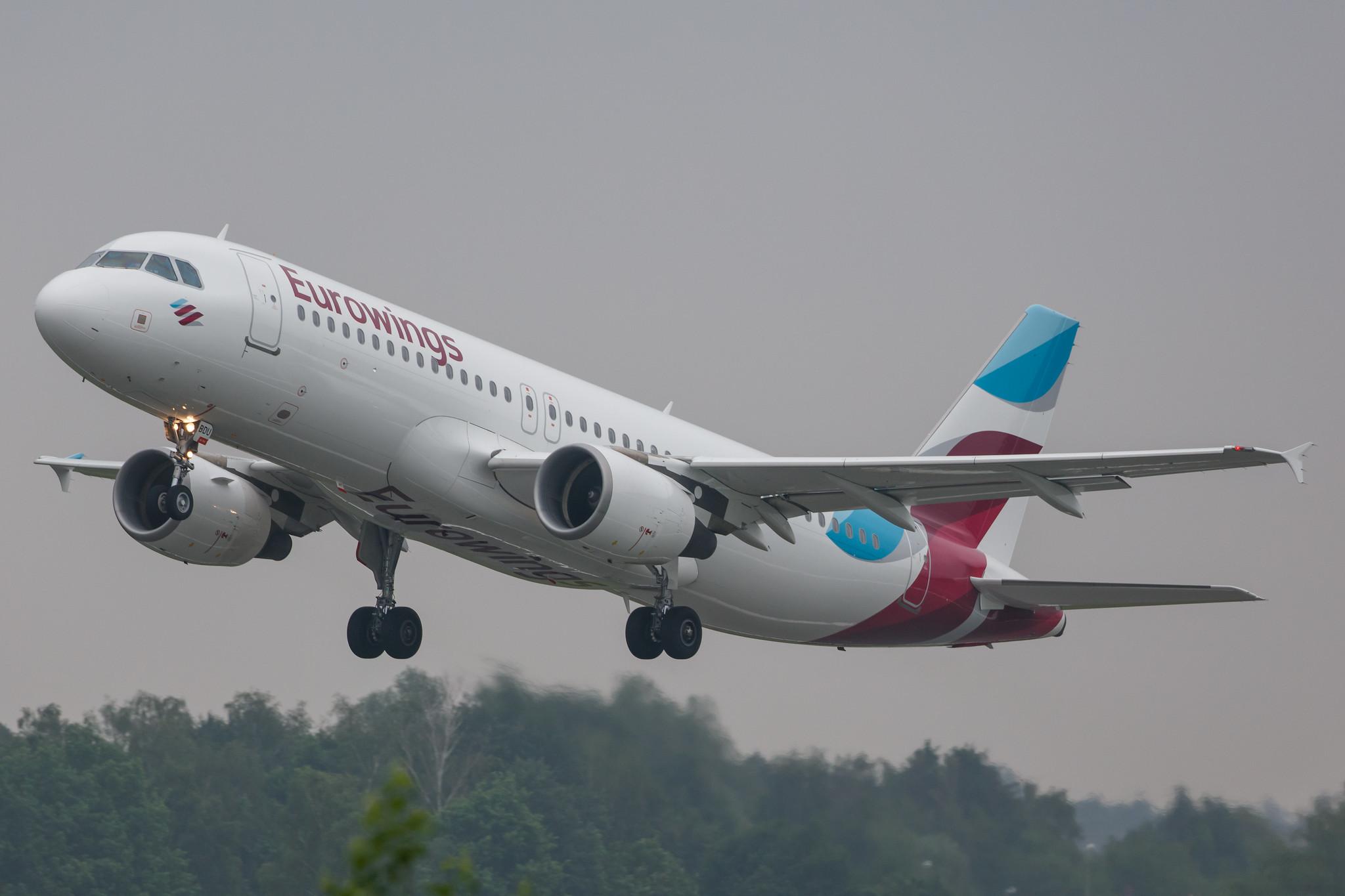 Hamburg Airport: Eurowings (EW / EWG) |  Airbus A320-214 A320 | D-ABDU | MSN 3516