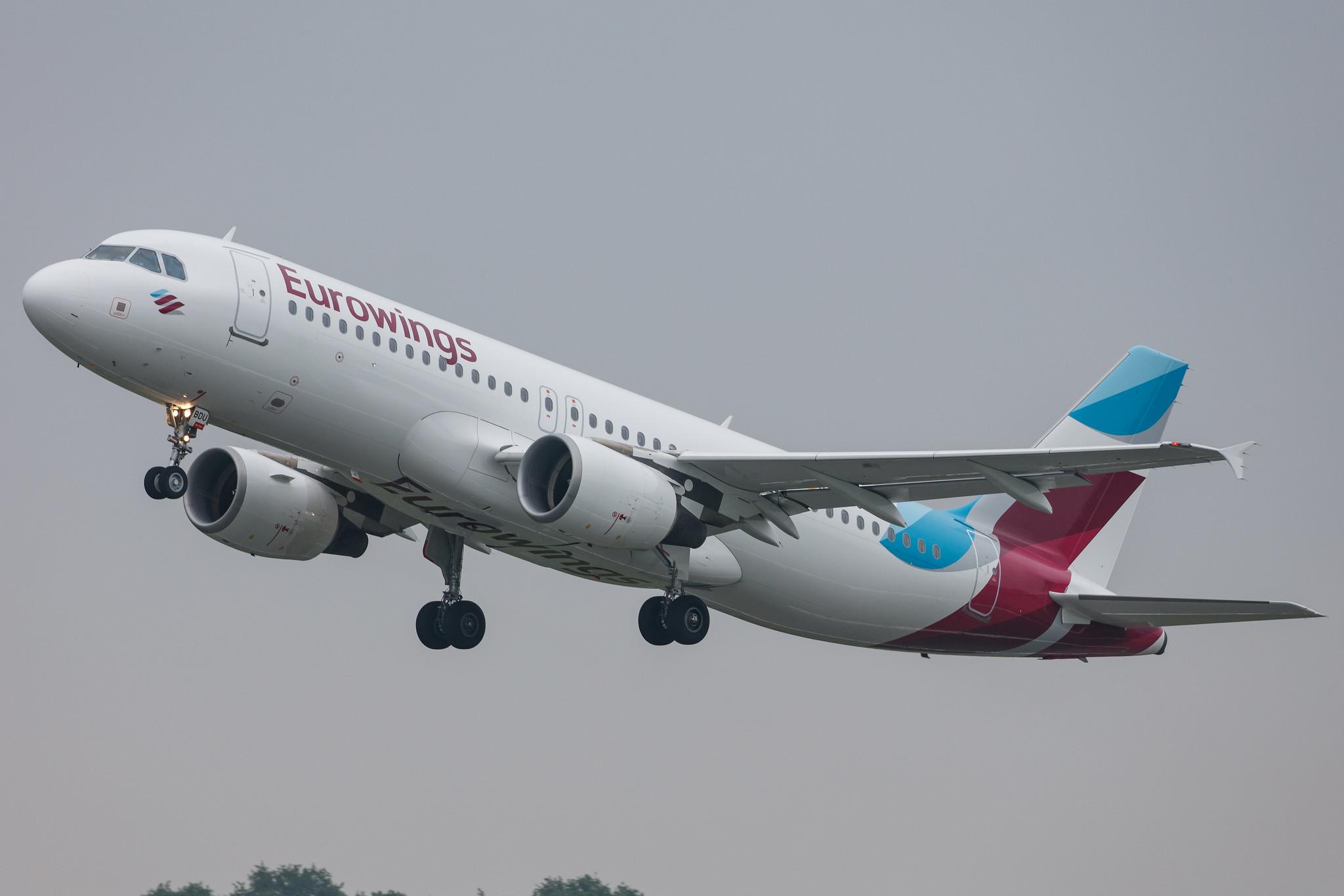 Hamburg Airport: Eurowings (EW / EWG) |  Airbus A320-214 A320 | D-ABDU | MSN 3516