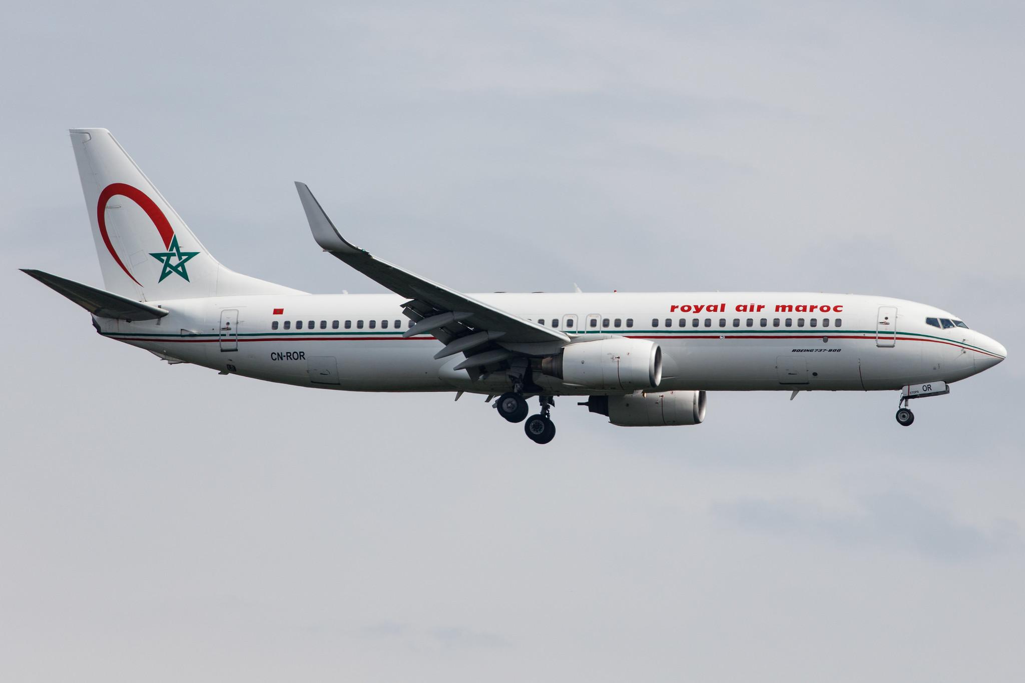 Frankfurt Airport: Royal Air Maroc (AT / RAM) |  Boeing 737-8B6 B738 | CN-ROR | MSN 33067