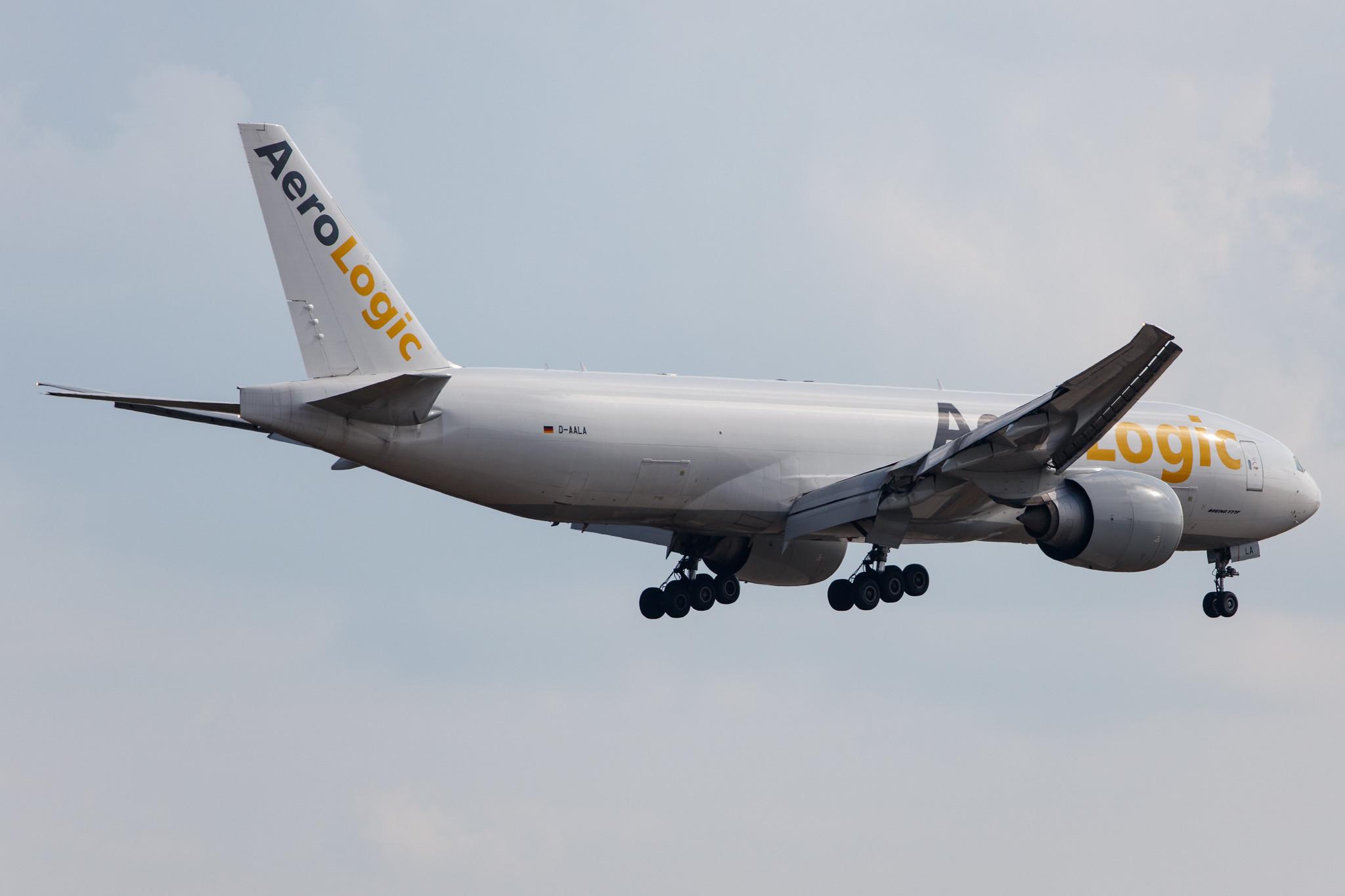 Frankfurt Airport: AeroLogic (3S / BOX) |  Boeing 777-FZN B77L | D-AALA | MSN 36001