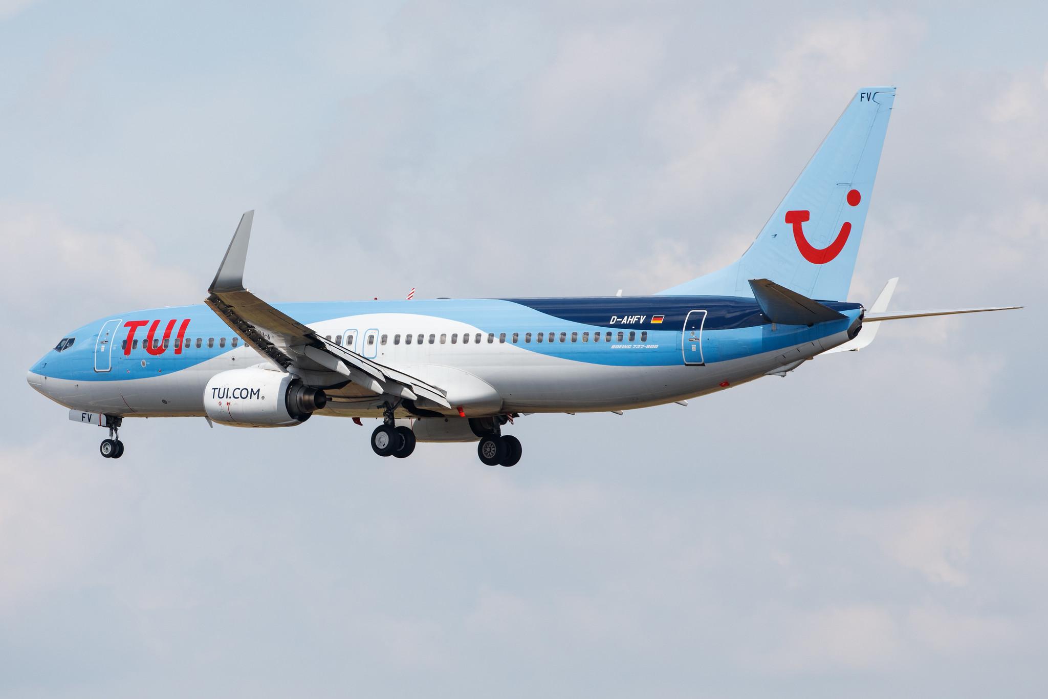 Frankfurt Airport: TUI (X3 / TUI) | Operator: TUI fly |  Boeing 737-8K5 B738 | D-AHFV | MSN 30415