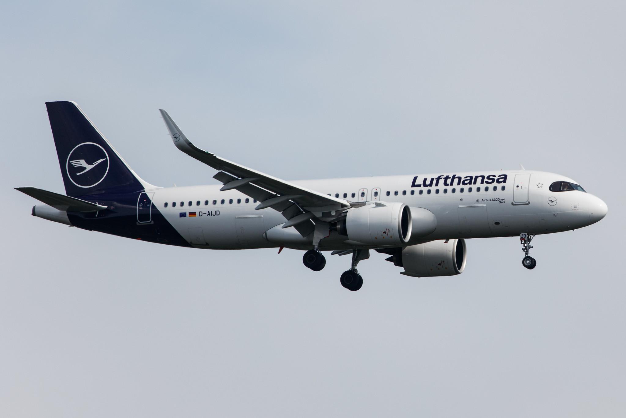 Frankfurt Airport: Lufthansa (LH / DLH) |  Airbus A320-271N A20N | D-AIJD | MSN 10281