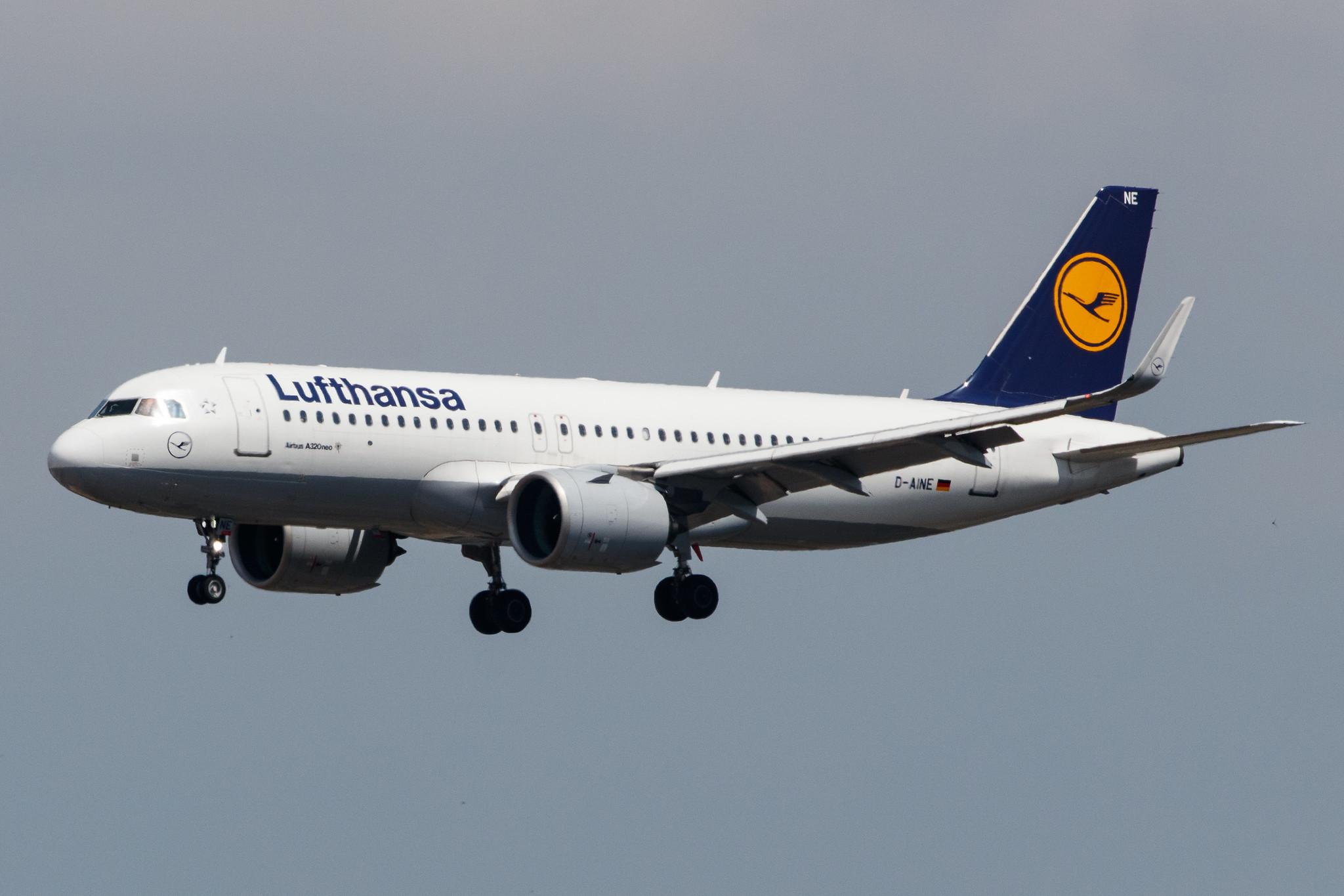 Frankfurt Airport: Lufthansa (LH / DLH) |  Airbus A320-271N A20N | D-AINE | MSN 7103