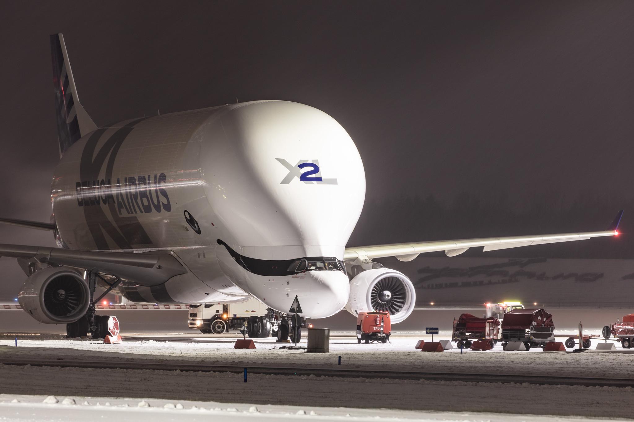 Hamburg Airport: Airbus Transport International (4Y / BGA) |  Airbus A330-743L Beluga XL A337 | F-GXLH | MSN 1853
