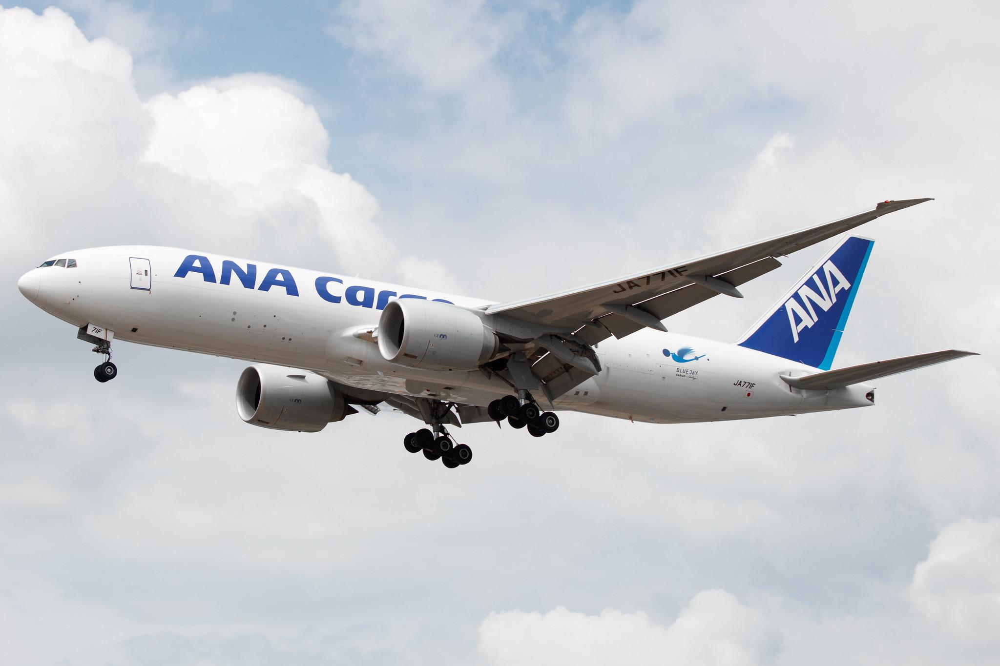 Frankfurt Airport: ANA Cargo (NH / ANA) | Operator: All Nippon Airways |  Boeing 777-F B77L | JA771F | MSN 65756