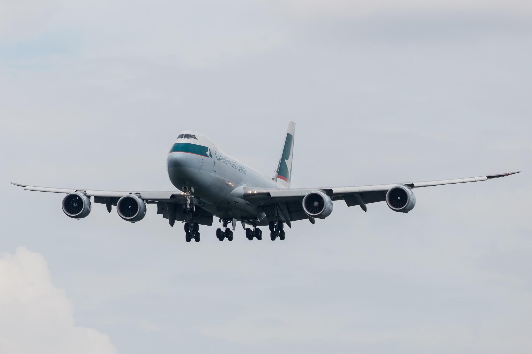 Frankfurt Airport: Cathay Pacific Cargo (CX / CPA) | Operator: Cathay Pacific |  Boeing 747-867(F) B748 | B-LJK | MSN 43394