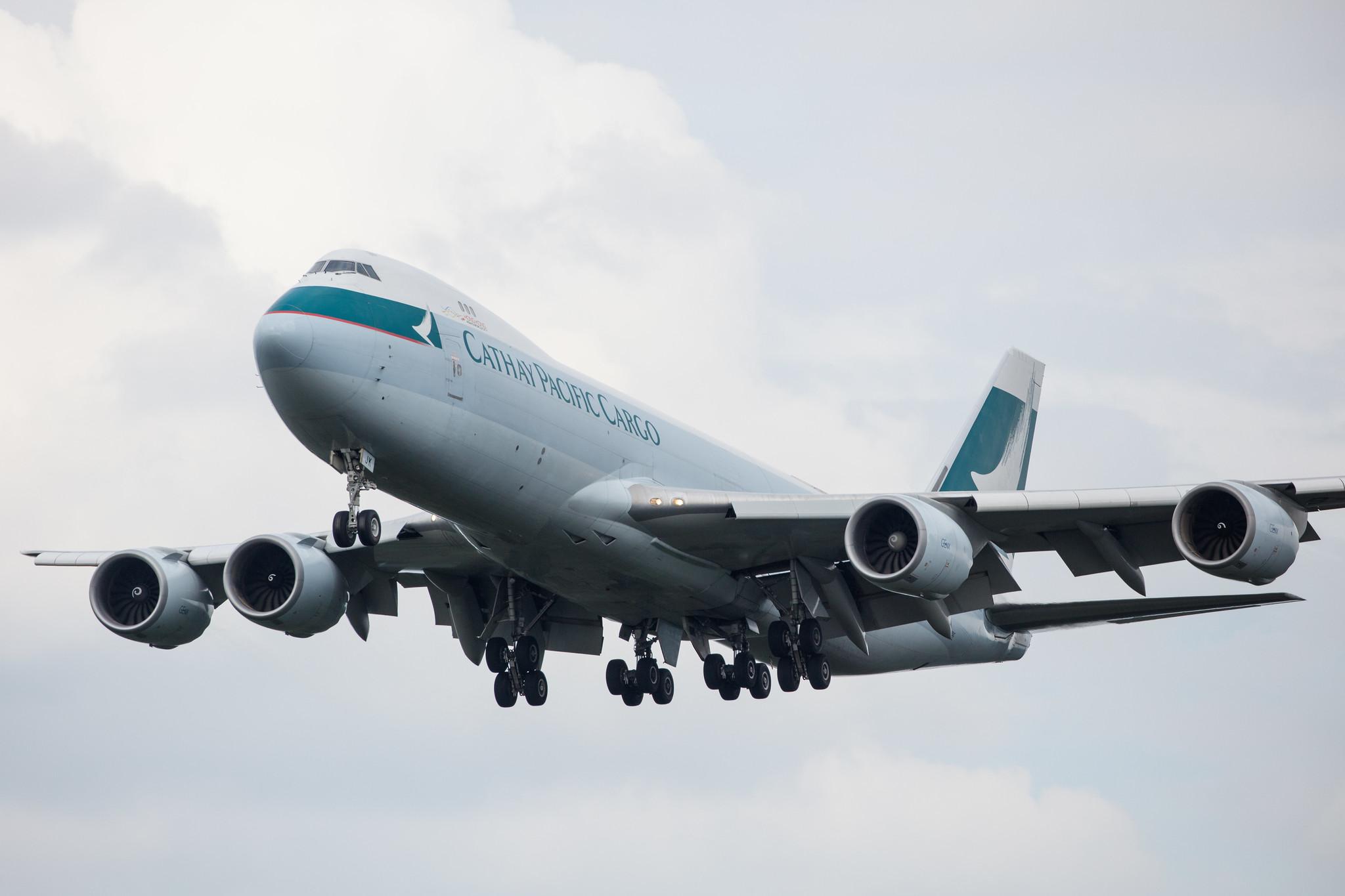 Frankfurt Airport: Cathay Pacific Cargo (CX / CPA) | Operator: Cathay Pacific |  Boeing 747-867(F) B748 | B-LJK | MSN 43394
