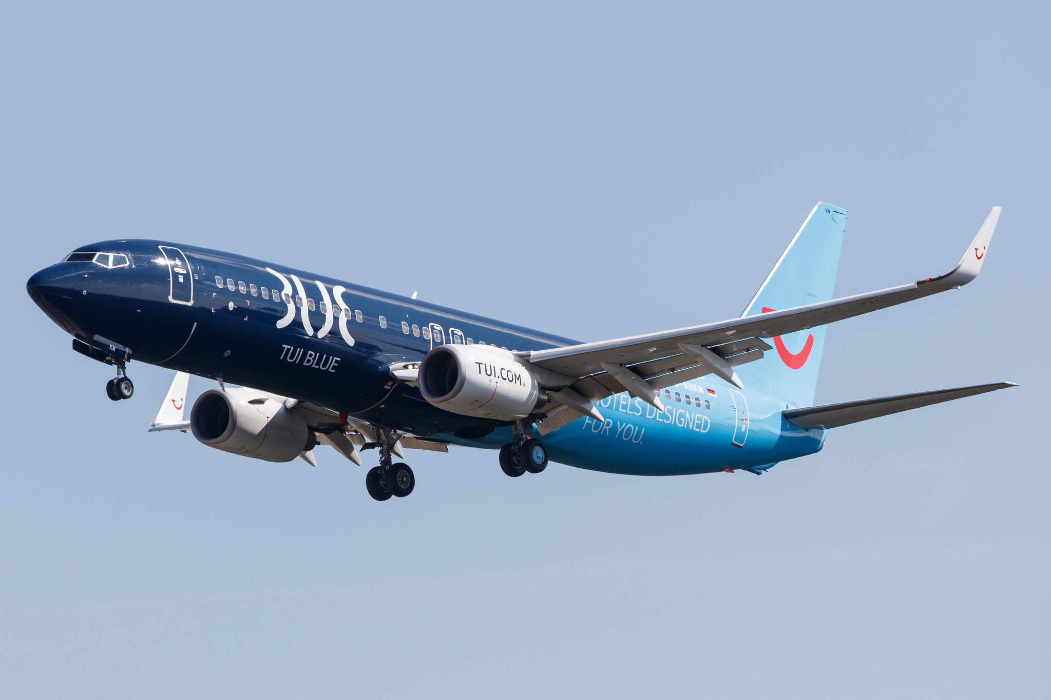 Frankfurt Airport: TUI (X3 / TUI) |  Livery: TUI Blue Livery | Operator: TUI fly |  Boeing 737-86J B738 | D-ABKM | MSN 37755