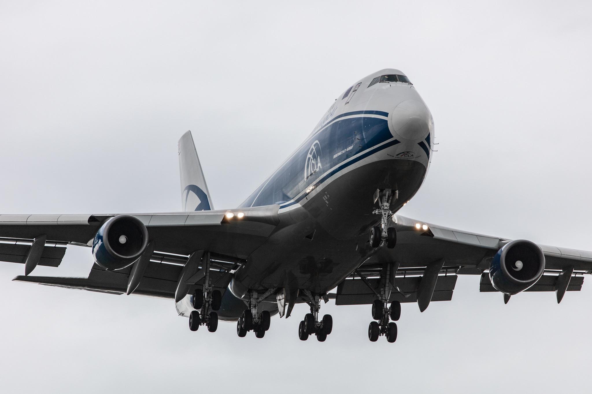 Amsterdam Schiphol: CargoLogicAir (P3 / CLU) |  Boeing 747-446F B744 | G-CLAA | MSN 33749