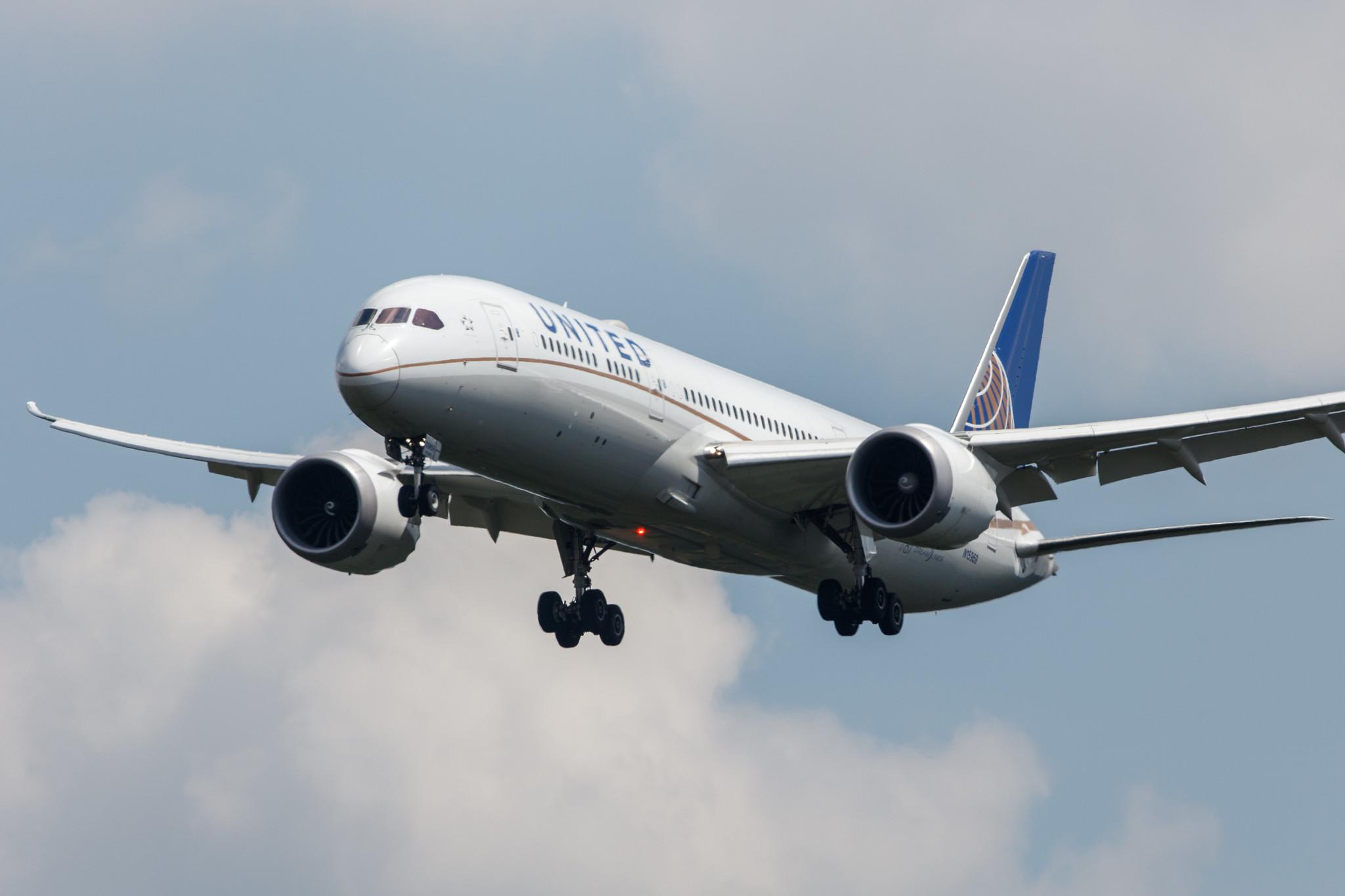 Frankfurt Airport: United Airlines (UA / UAL) |  Boeing 787-9 Dreamliner B789 | N15969 | MSN 60142
