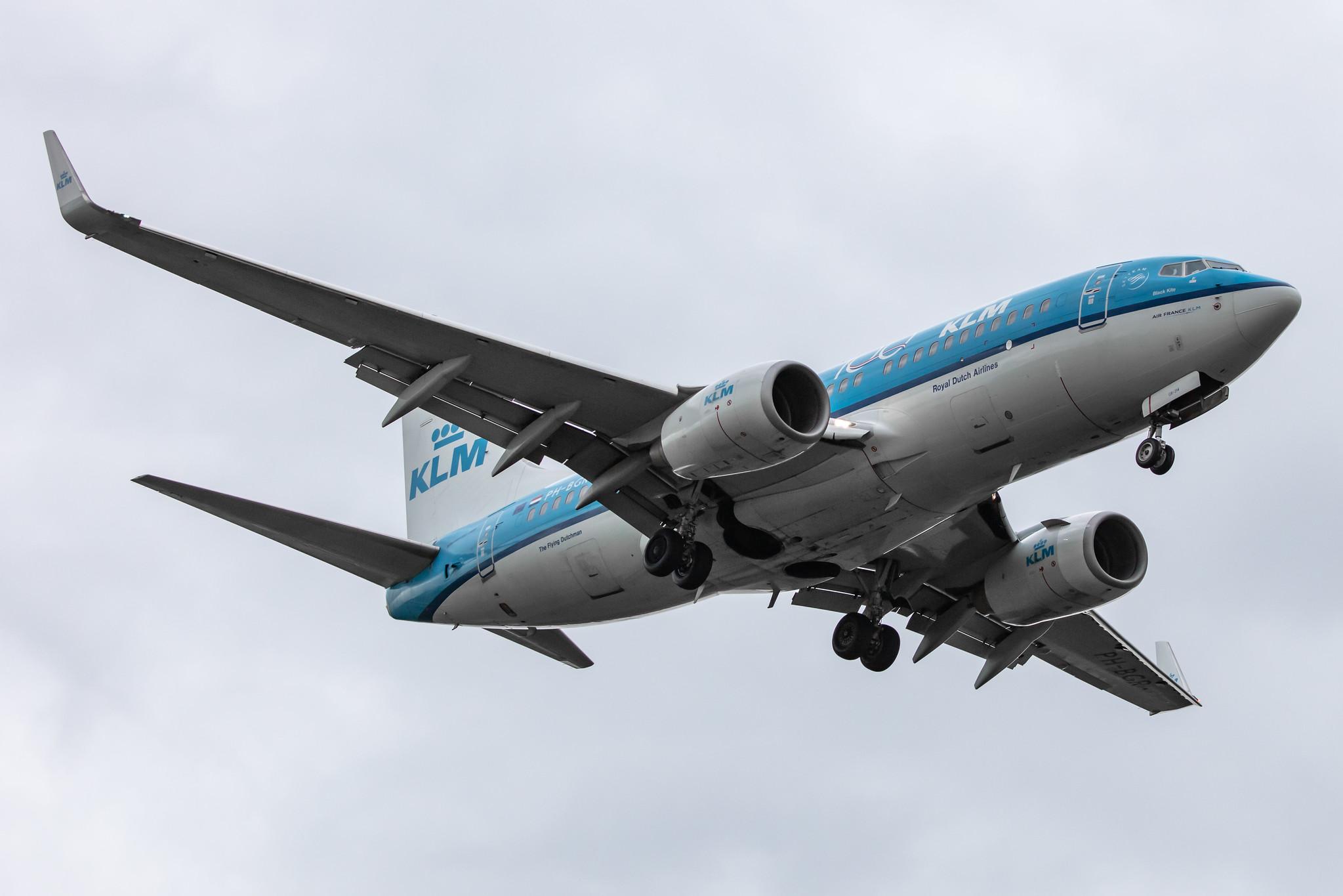 Amsterdam Schiphol: KLM (KL / KLM) |  Boeing 737-7K2 B737 | PH-BGR | MSN 39446