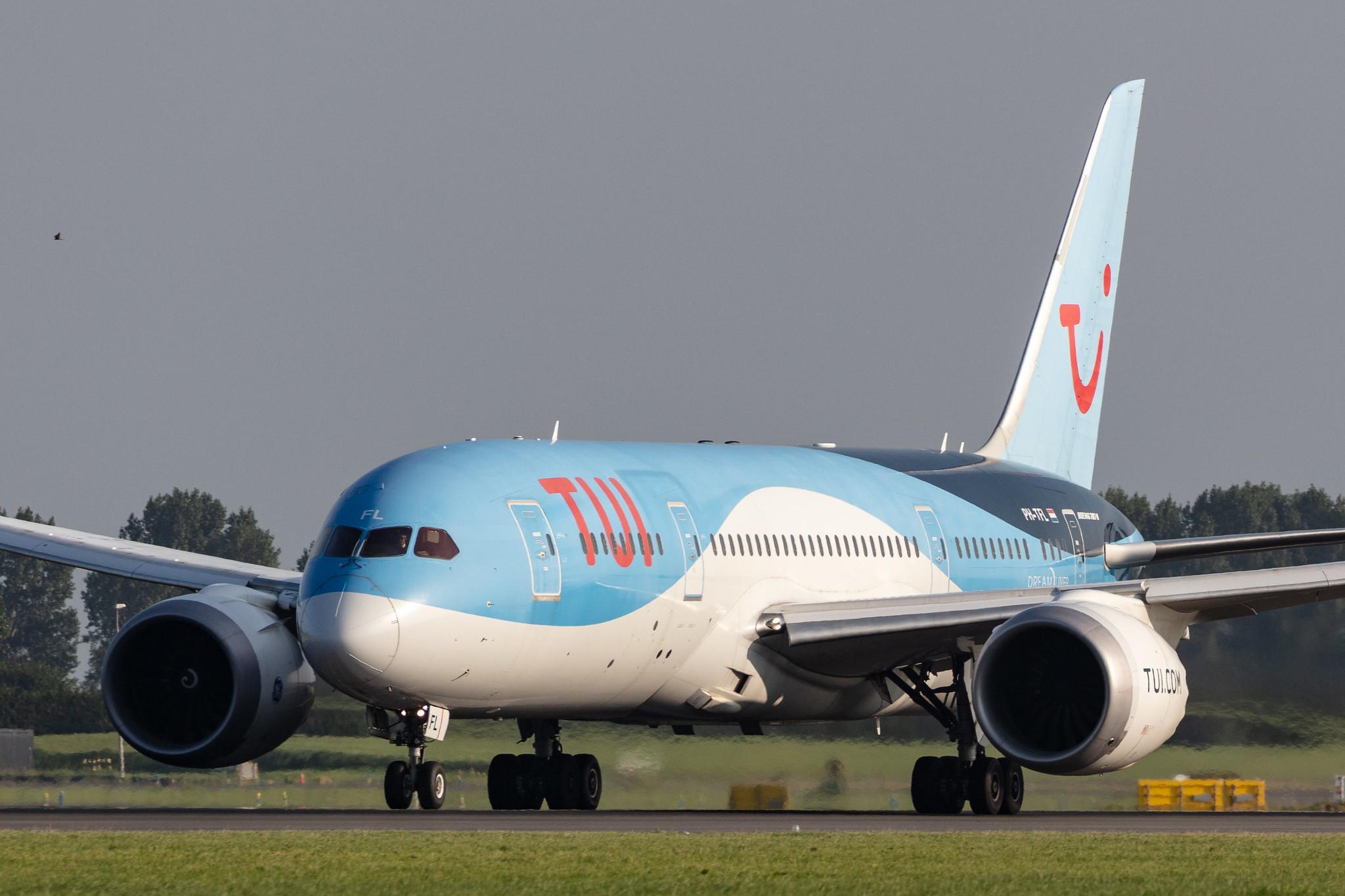 Amsterdam Schiphol: TUI (X3 / TUI) | Operator: TUI fly Netherlands |  Boeing 787-8 Dreamliner B788 | PH-TFL | MSN 37228
