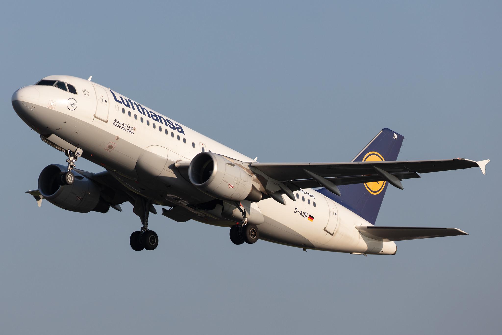 Amsterdam Schiphol: Lufthansa (LH / DLH) |  Airbus A319-112 A319 | D-AIBI | MSN 5284