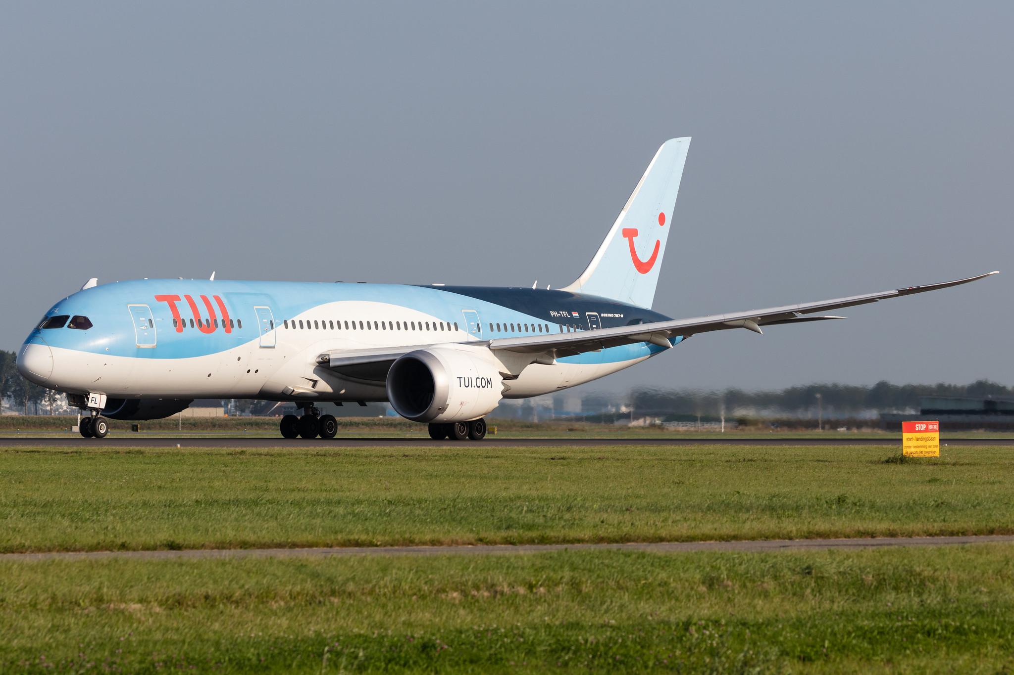 Amsterdam Schiphol: TUI (X3 / TUI) | Operator: TUI fly Netherlands |  Boeing 787-8 Dreamliner B788 | PH-TFL | MSN 37228