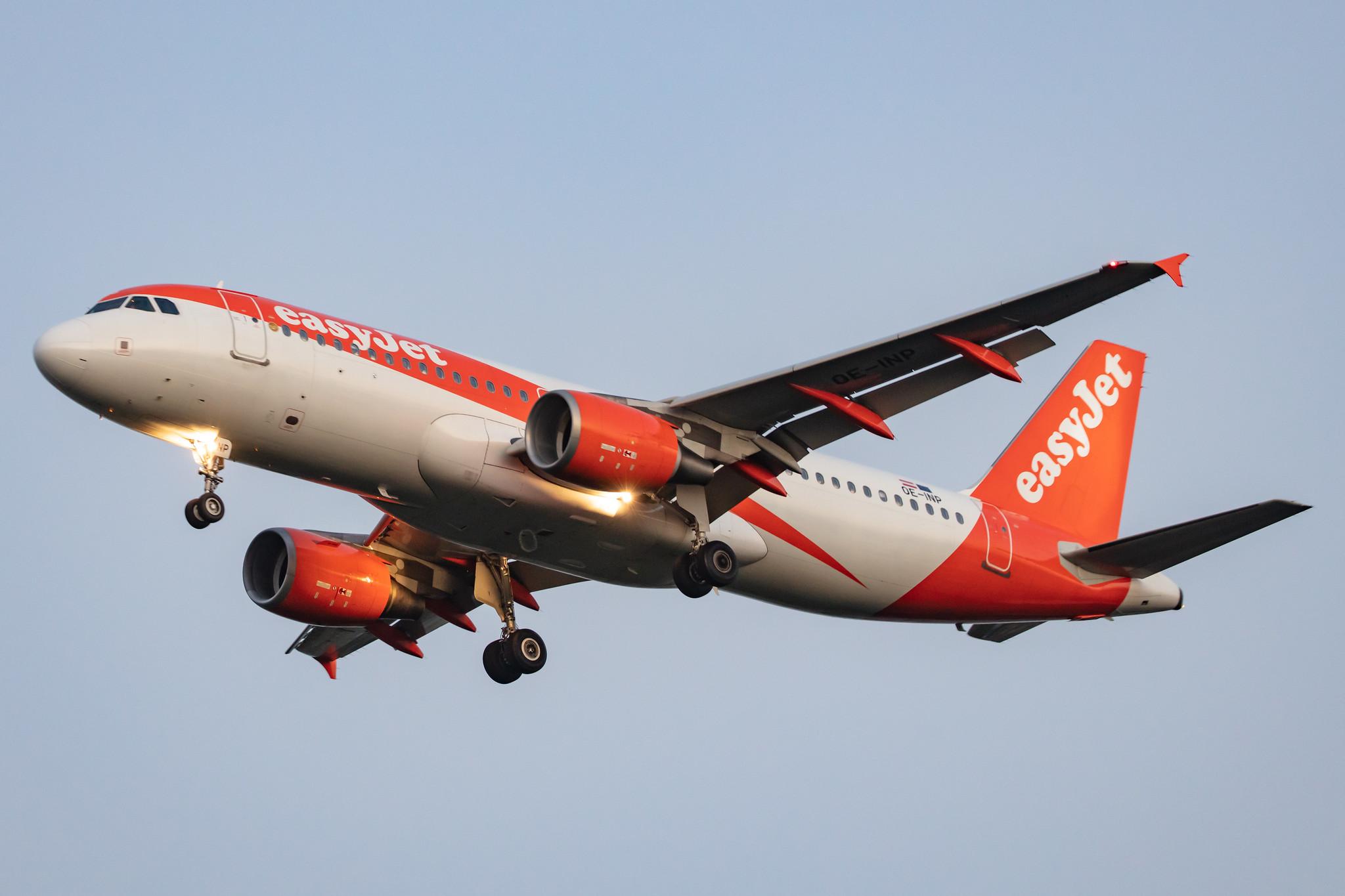 Amsterdam Schiphol: easyJet (U2 / EZY) | Operator: easyJet Europe |  Airbus A320-214 A320 | OE-INP | MSN 3913