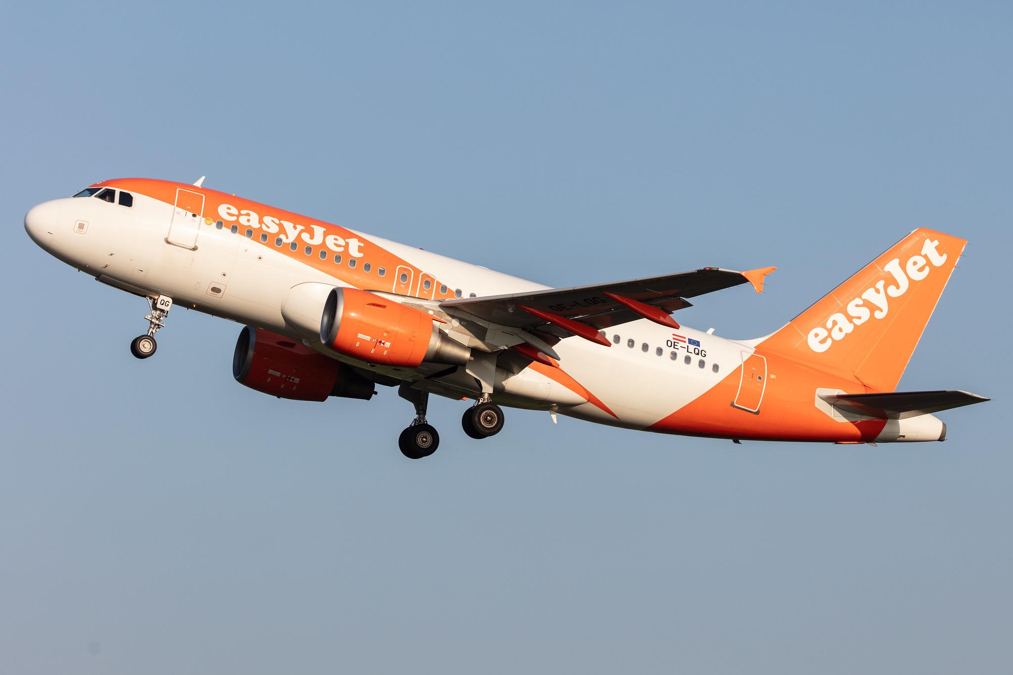 Amsterdam Schiphol: easyJet (U2 / EZY) | Operator: easyJet Europe |  Airbus A319-111 A319 | OE-LQG | MSN 4076