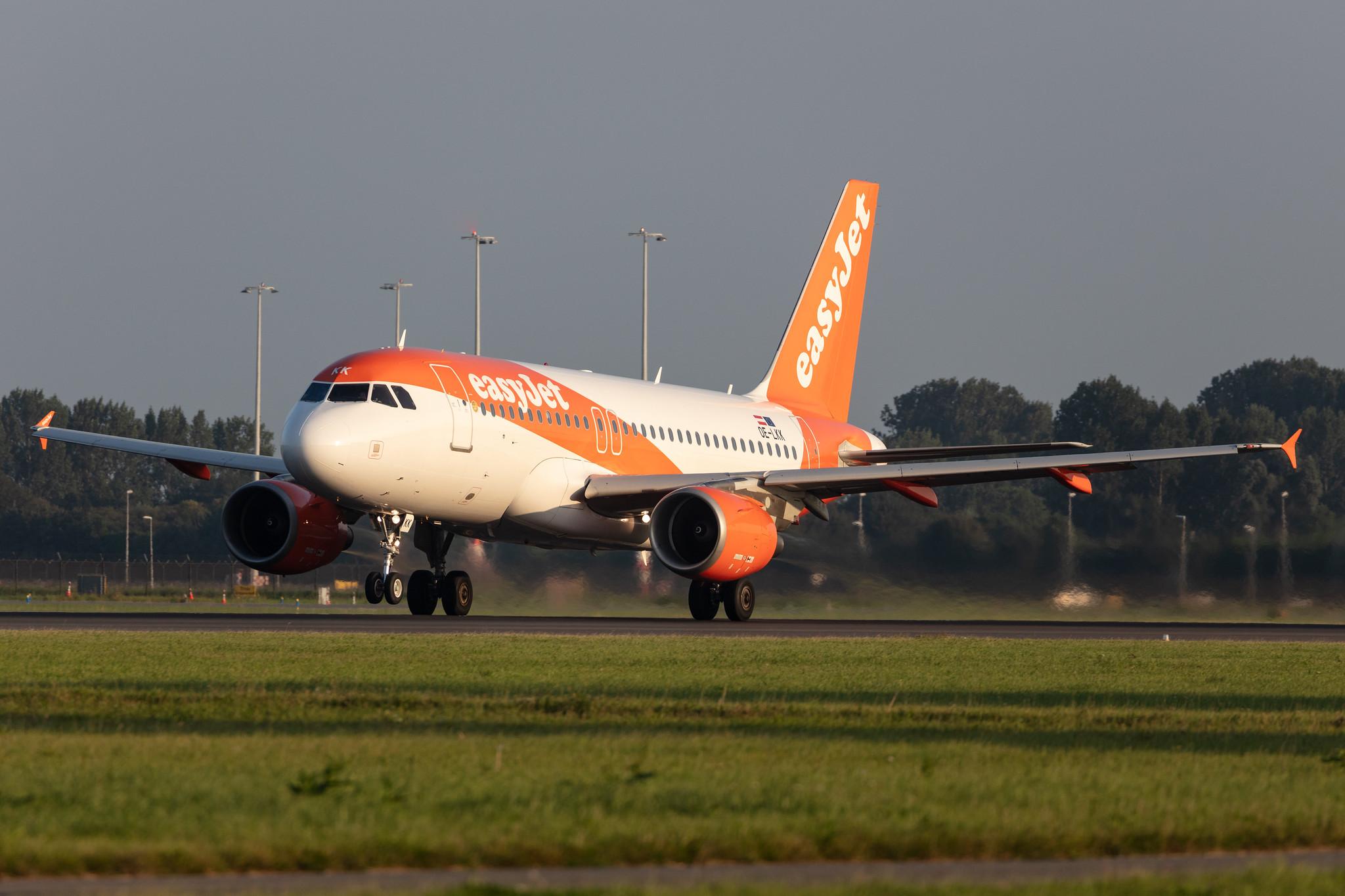 Amsterdam Schiphol: easyJet (U2 / EZY) | Operator: easyJet Europe |  Airbus A319-111 A319 | OE-LKK | MSN 3426