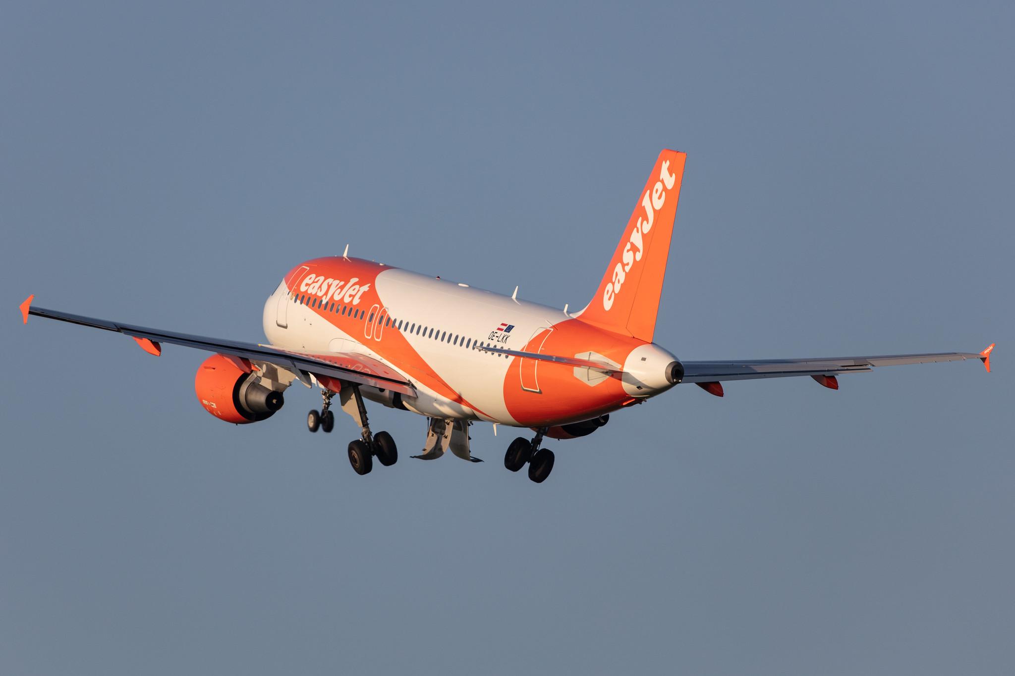 Amsterdam Schiphol: easyJet (U2 / EZY) | Operator: easyJet Europe |  Airbus A319-111 A319 | OE-LKK | MSN 3426