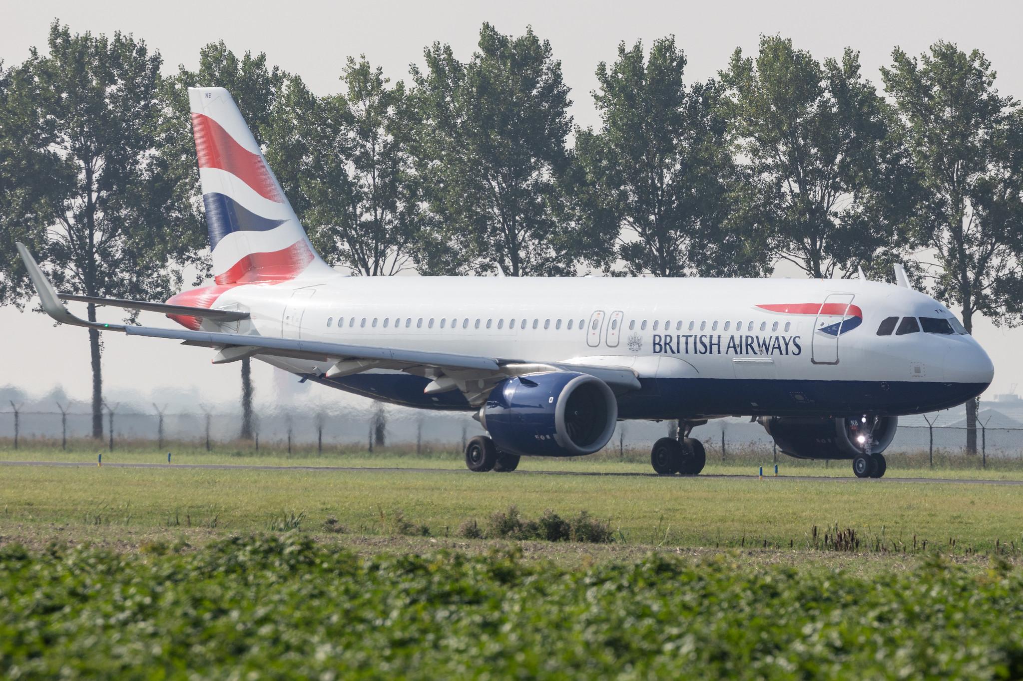 Amsterdam Schiphol: British Airways (BA / BAW) |  Airbus A320-251N A20N | G-TTNB  | MSN 8139