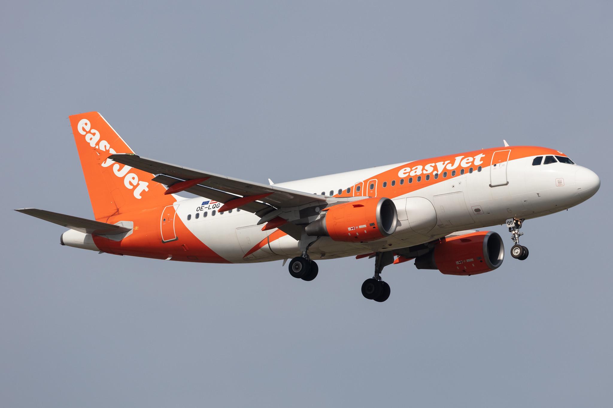 Amsterdam Schiphol: easyJet (U2 / EZY) | Operator: easyJet Europe |  Airbus A319-111 A319 | OE-LQG | MSN 4076