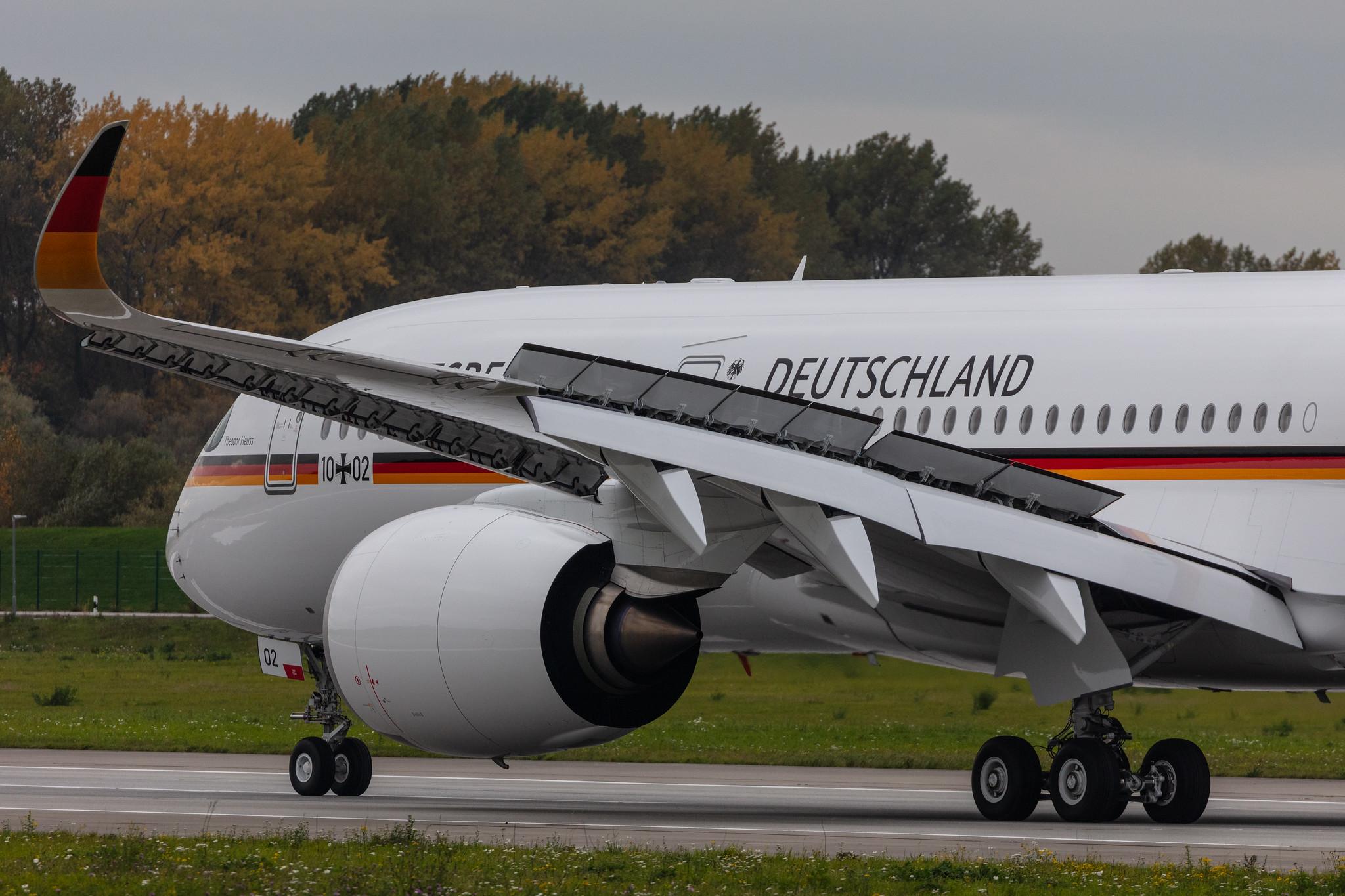 Hamburg Finkenwerder: German Air Force (/ GAF) | Airbus A350-941 (A359)  | F-WJKO | MSN 526