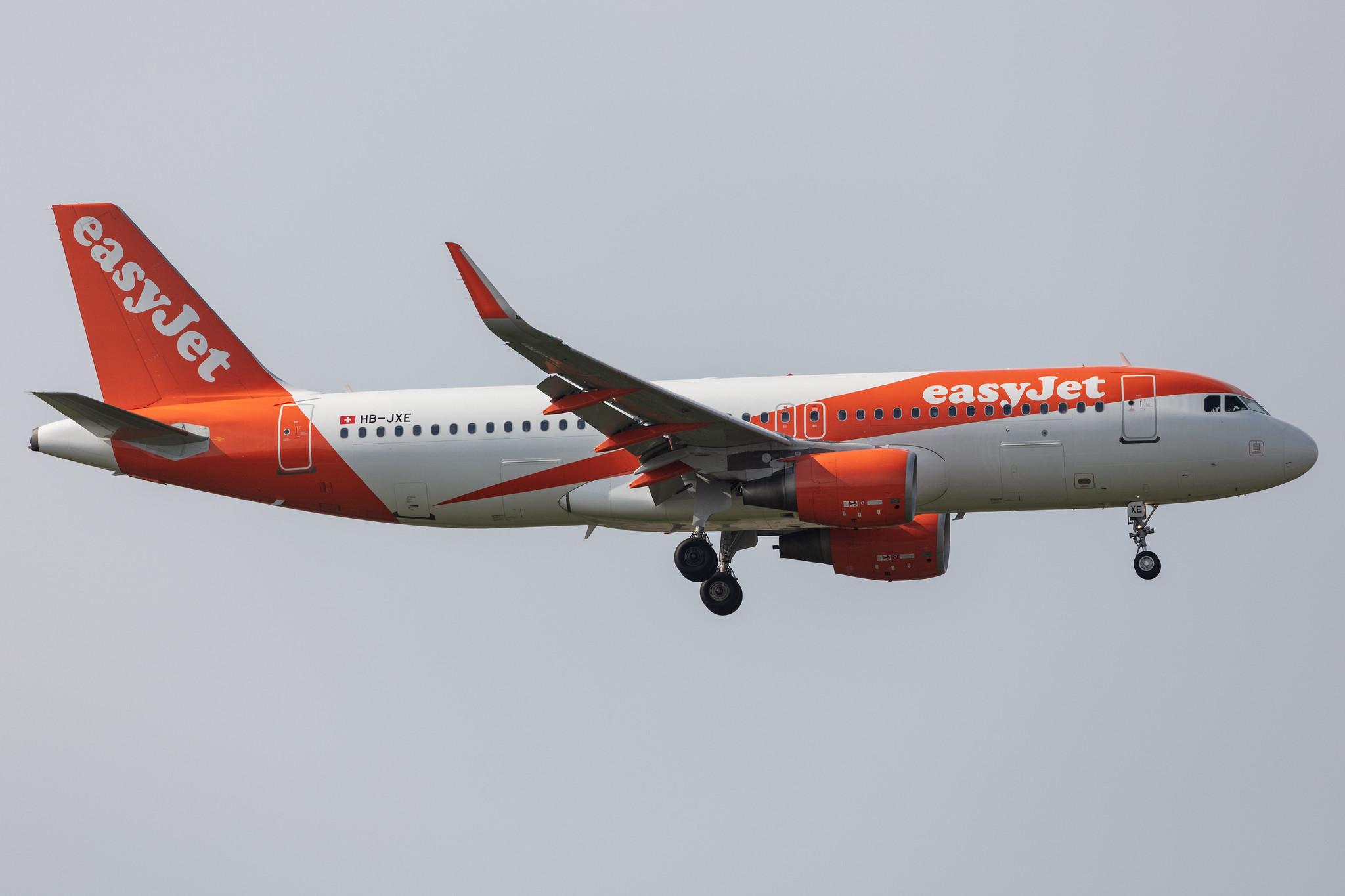 Amsterdam Schiphol: easyJet (U2 / EZY) | Operator: easyJet Switzerland |  Airbus A320-214 A320 | HB-JXE | MSN 5785