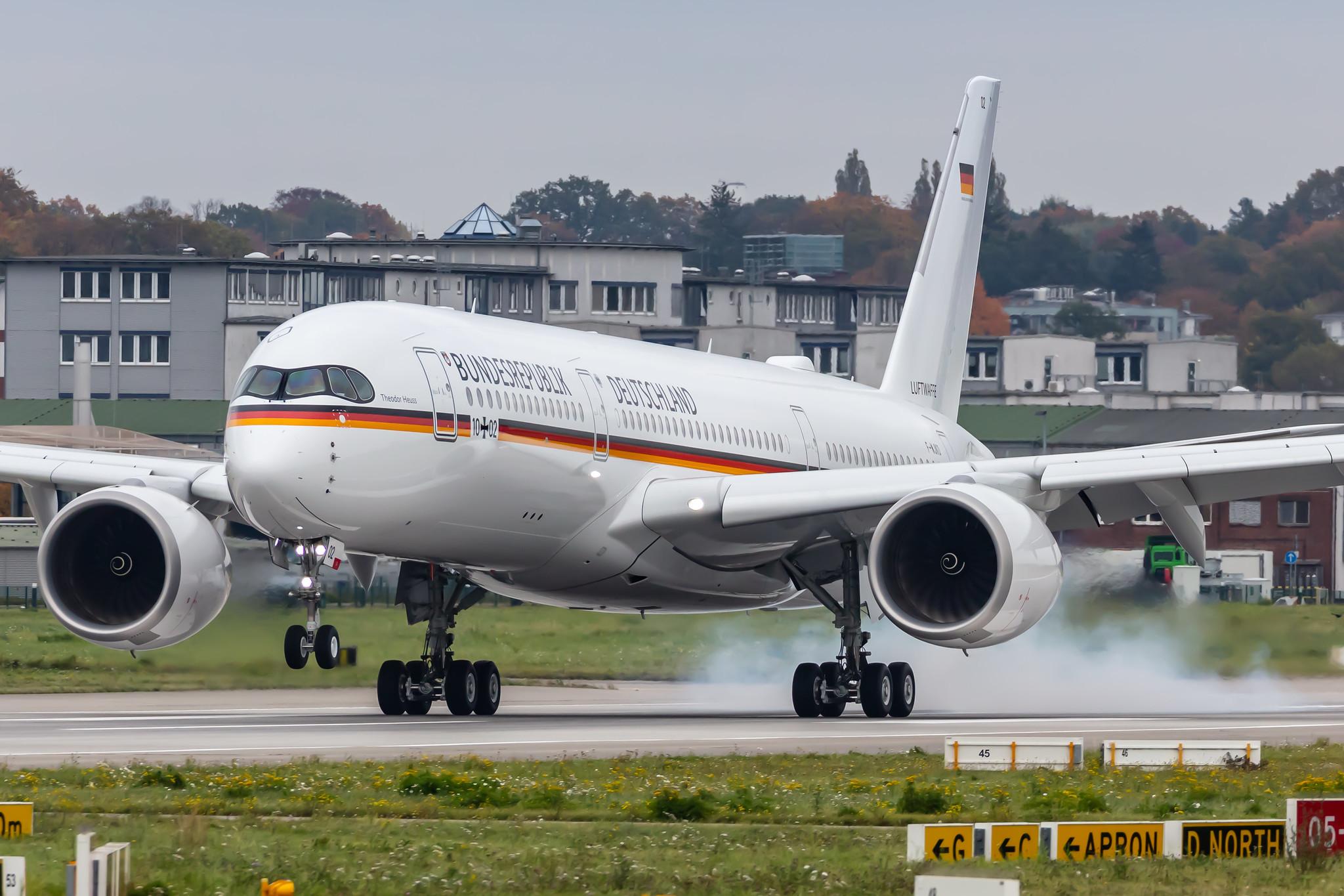 Hamburg Finkenwerder: German Air Force (/ GAF) | Airbus A350-941 (A359)  | F-WJKO | MSN 526