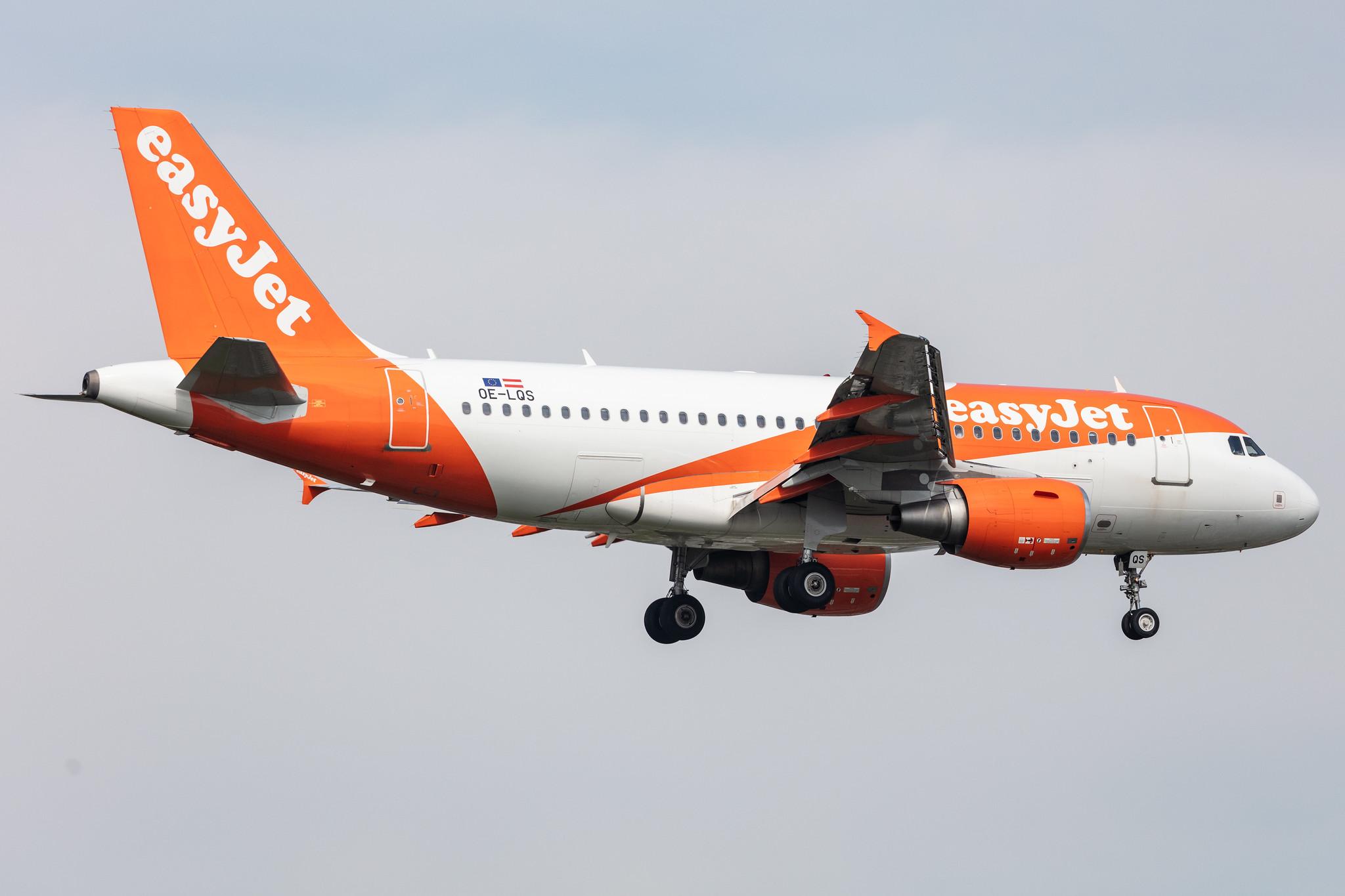 Amsterdam Schiphol: easyJet (U2 / EZY) | Operator: easyJet Europe |  Airbus A319-111 A319 | OE-LQS | MSN 4040