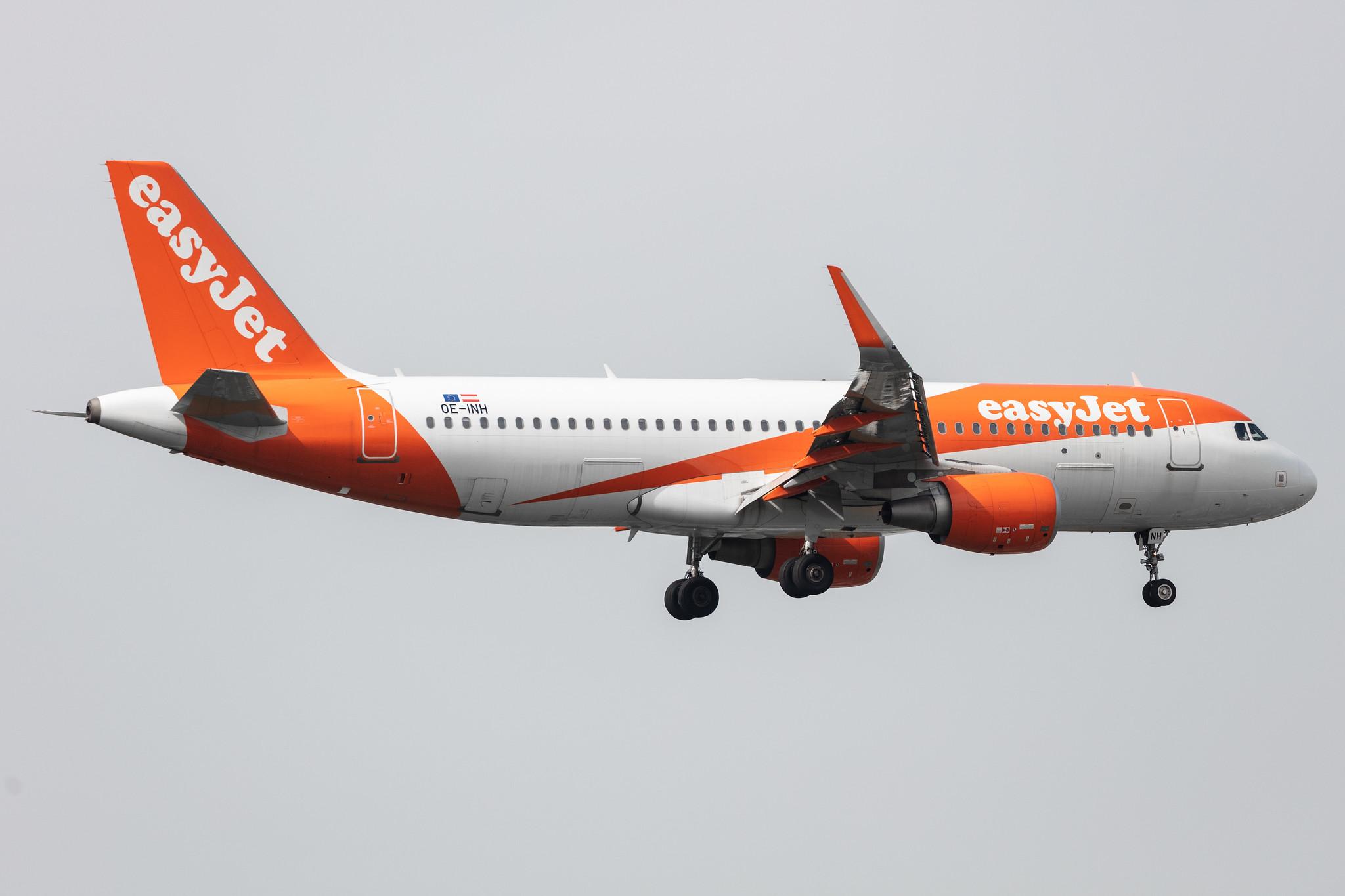 Amsterdam Schiphol: easyJet (U2 / EZY) | Operator: easyJet Europe |  Airbus A320-214 A320 | OE-INH | MSN 7904
