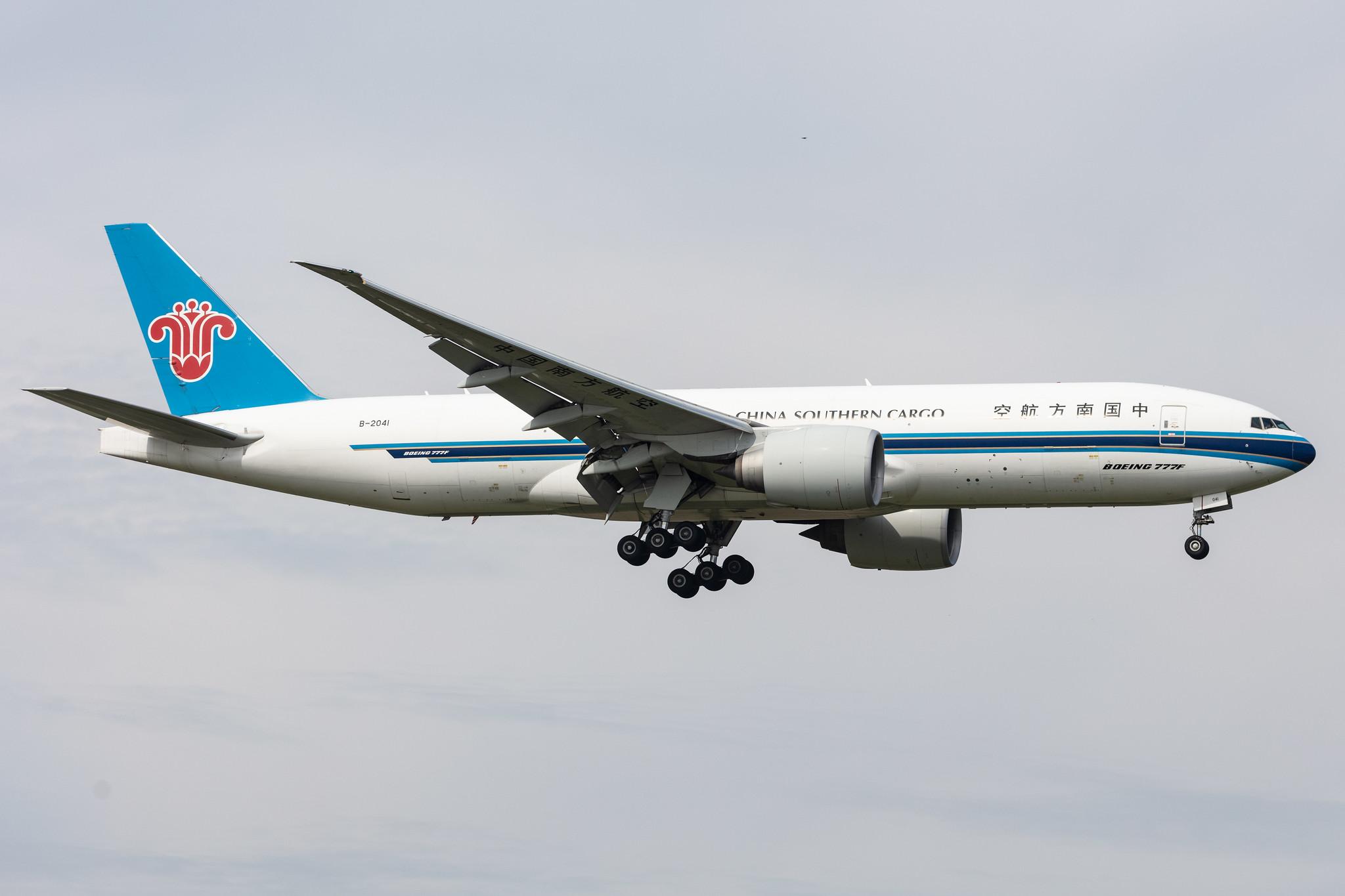 Amsterdam Schiphol: China Southern Cargo (CZ / CSN) | Operator: China Southern Airlines |  Boeing 777-F1B B77L | B-2041 | MSN 41632