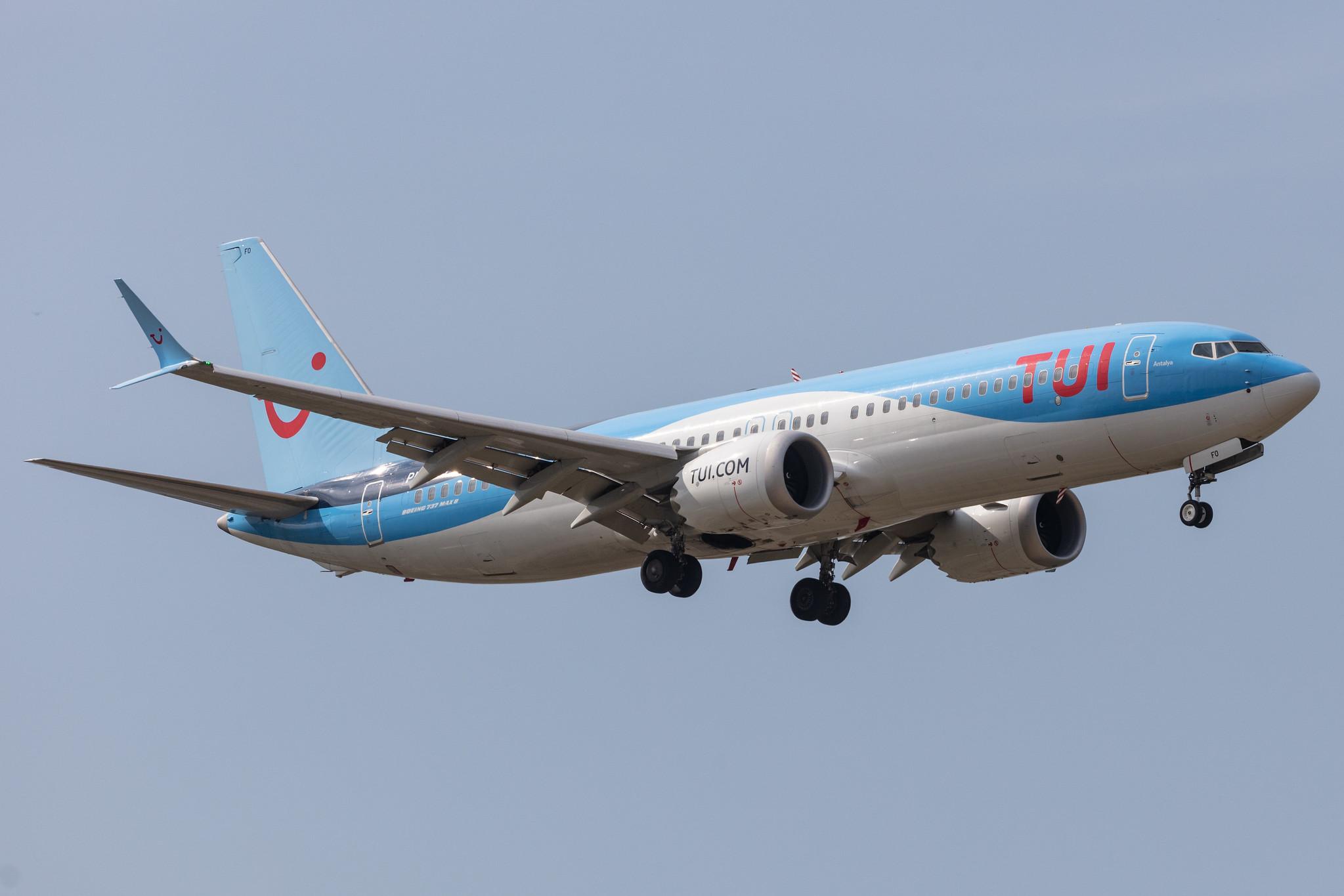 Amsterdam Schiphol: TUI (X3 / TUI) | Operator: TUI fly Netherlands |  Boeing 737 MAX 8 B38M | PH-TFO | MSN 44598