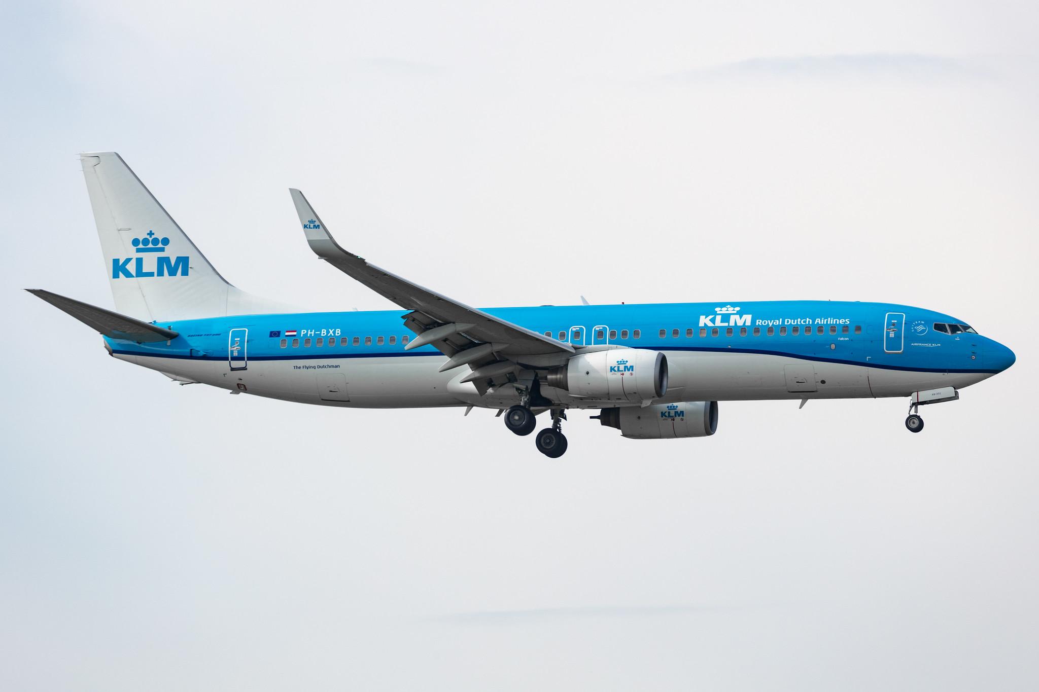 Amsterdam Schiphol: KLM (KL / KLM) |  Boeing 737-8K2 B738 | PH-BXB | MSN 29132