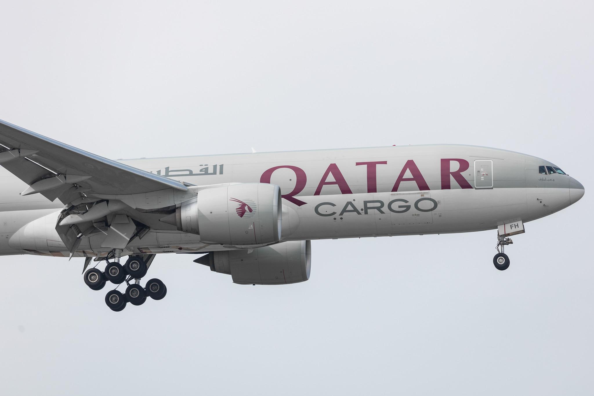 Amsterdam Schiphol: Qatar Cargo (QR / QTR) | Operator: Qatar Airways |  Boeing 777-FDZ B77L | A7-BFH | MSN 42298