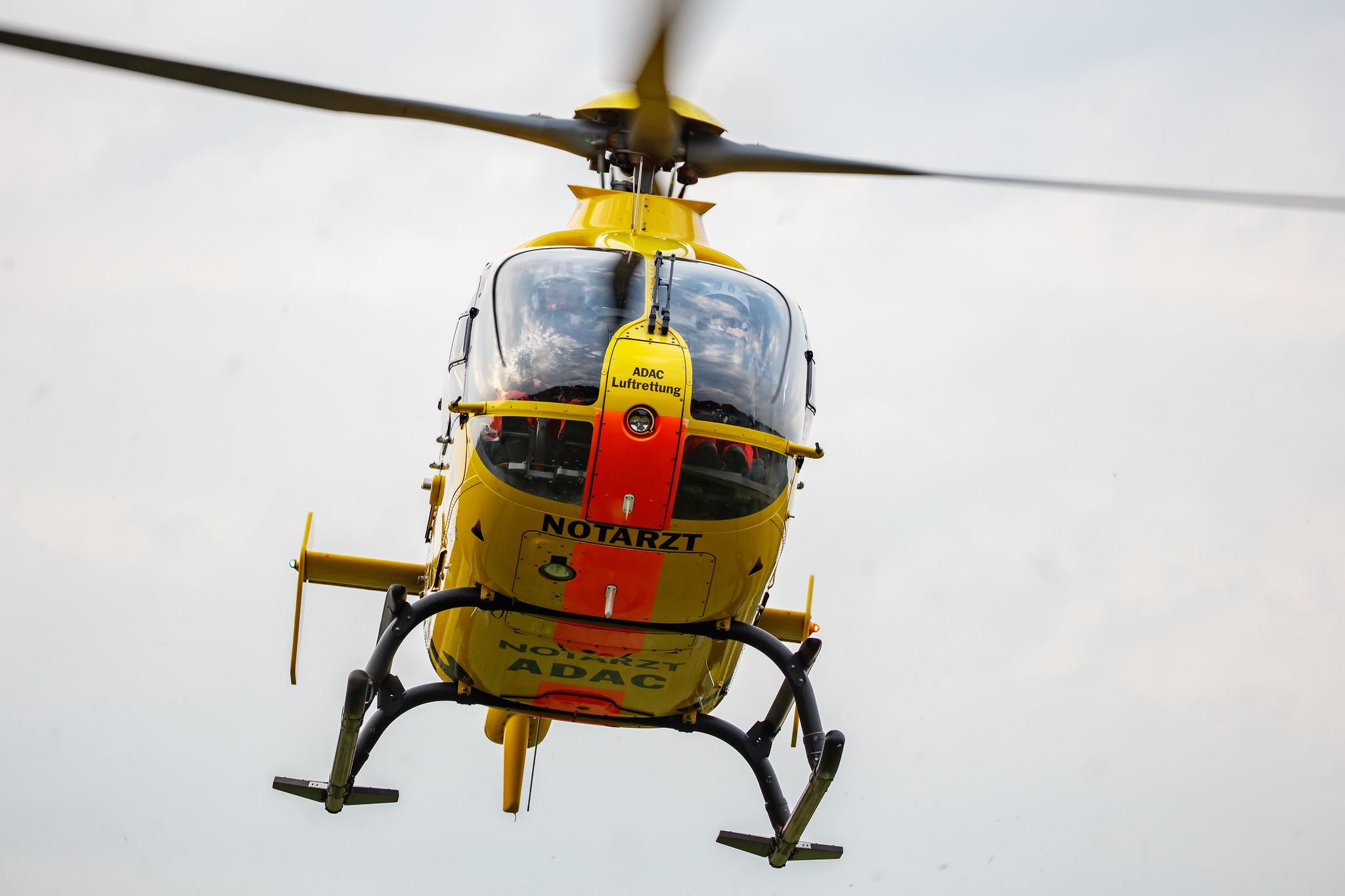 Hamburg Airport: ADAC Luftrettung |  Airbus Helicopters H135 EC35 | D-HXAE | MSN 0871