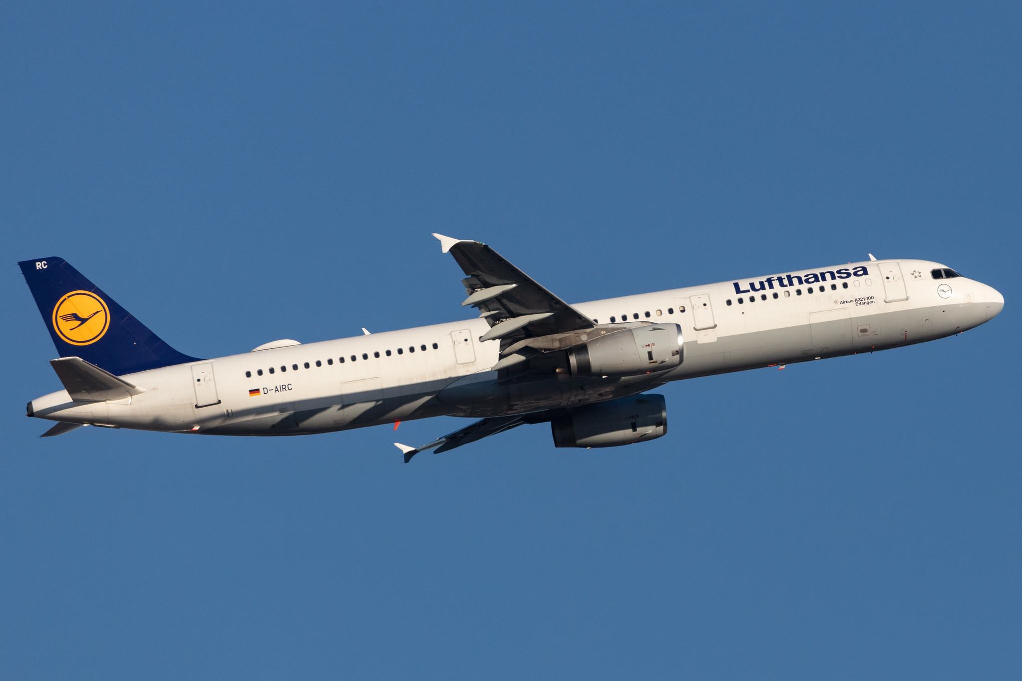 Frankfurt Airport: Lufthansa (LH / DLH) |  Airbus A321-131 A321 | D-AIRC | MSN 0473
