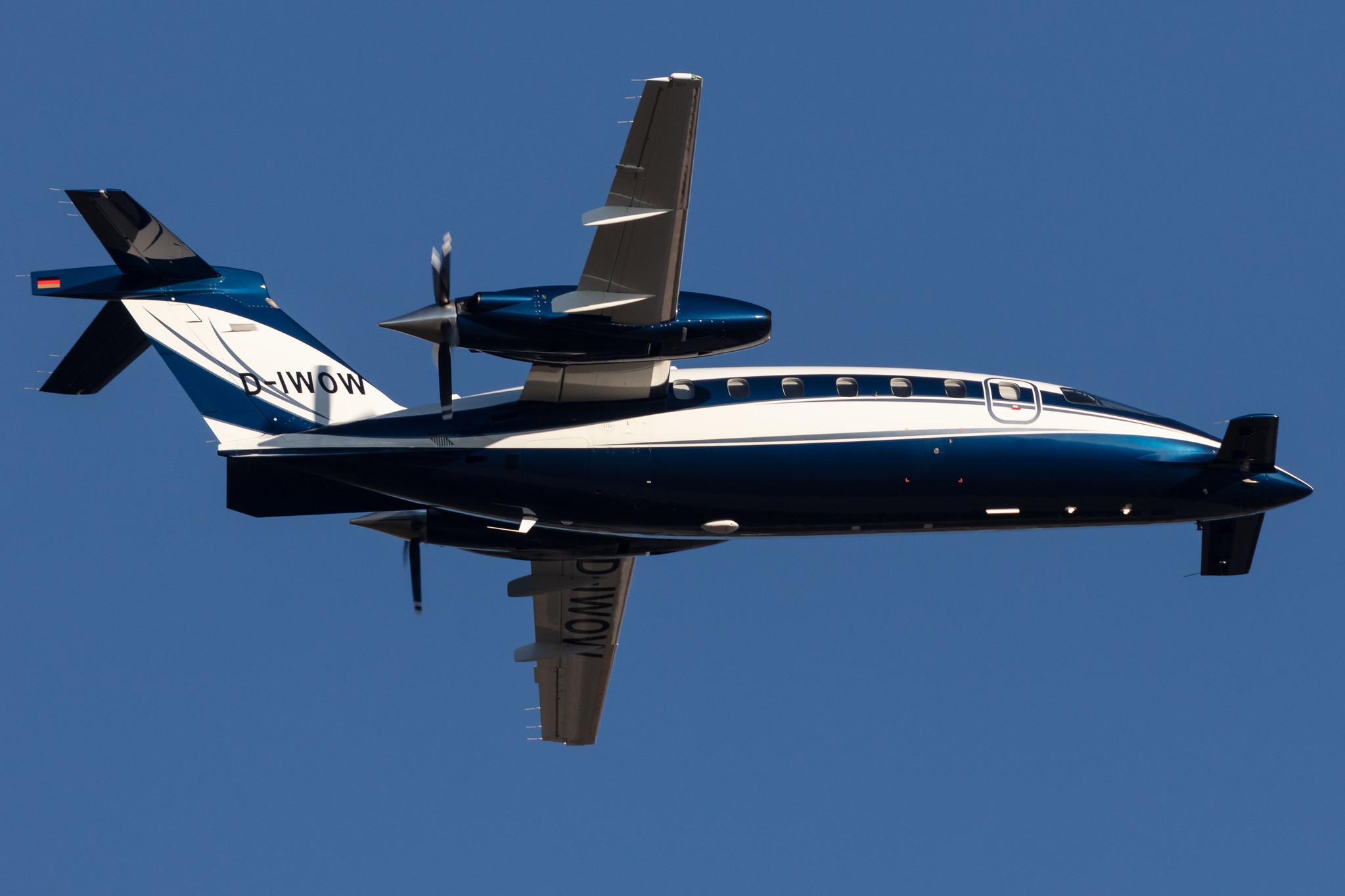 Frankfurt Airport: Private owner |  Piaggio P-180 Avanti II P180 | D-IWOW | MSN 1120