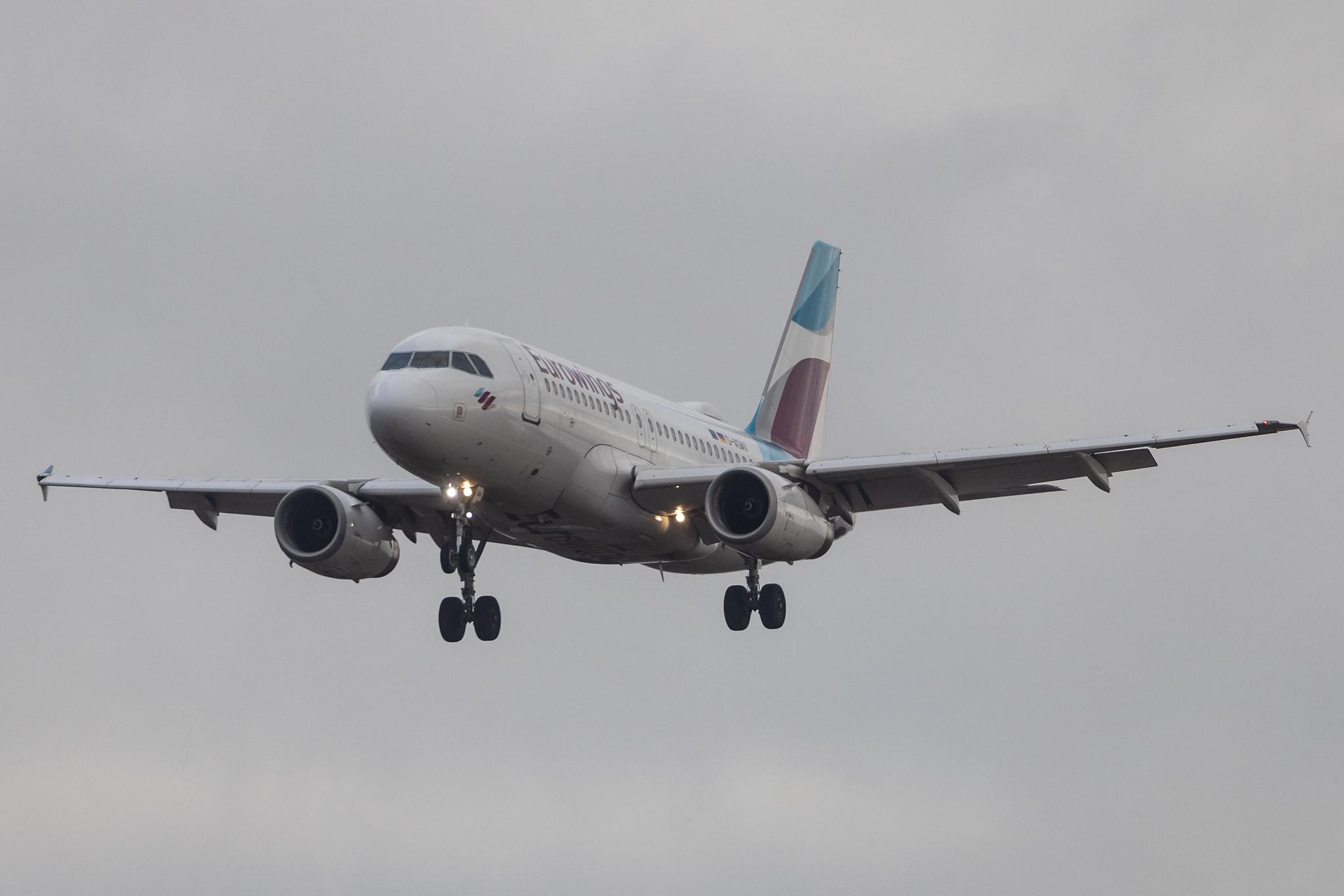 Hamburg Airport: Eurowings (EW / EWG) |  Airbus A319-132 A319 | D-AGWV | MSN 5467