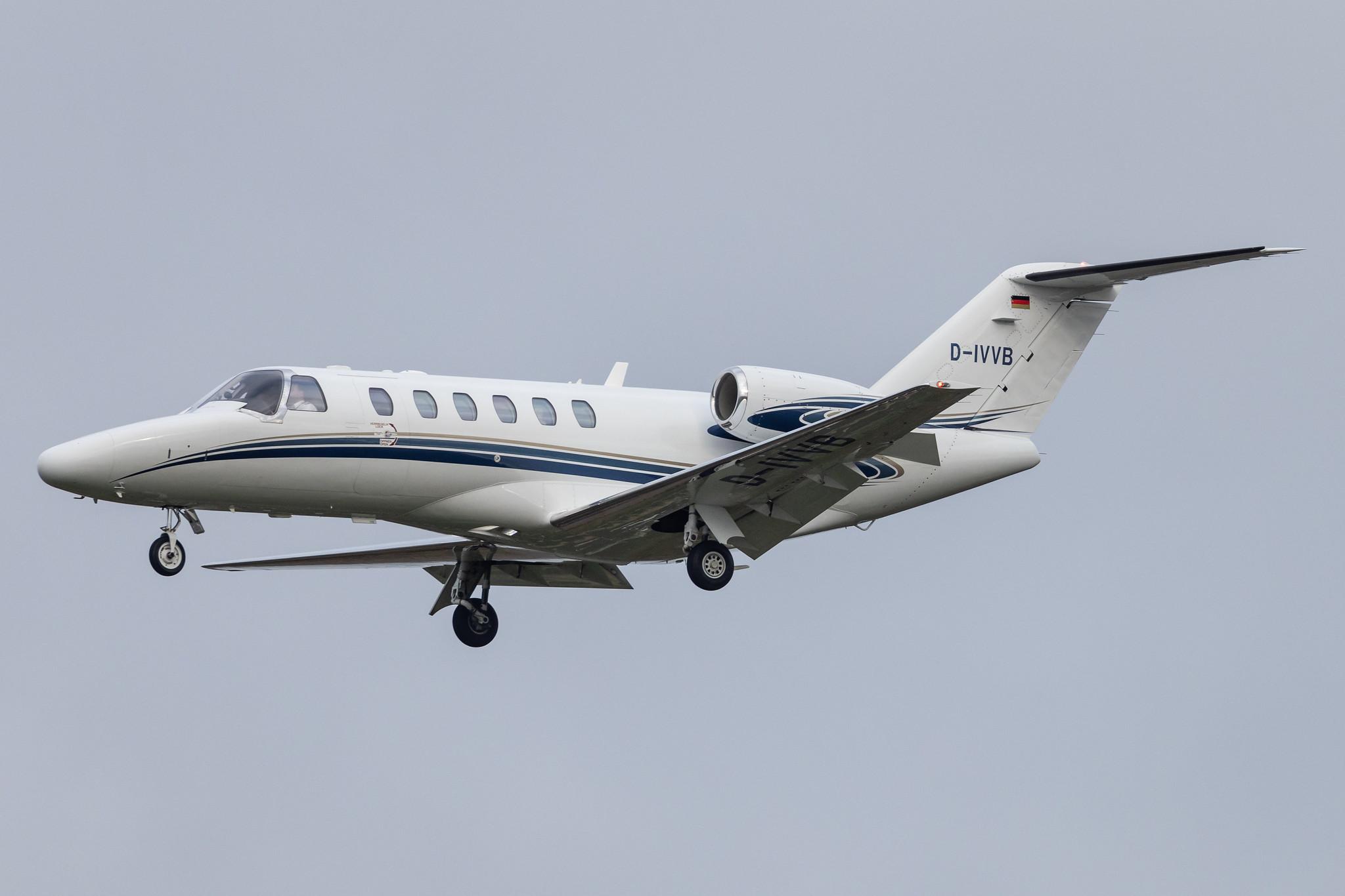 Hamburg Airport: Atlas Air Service (/ ATL) |  Cessna 525A CitationJet CJ2+ C25A | D-IVVB | MSN 525A-0500