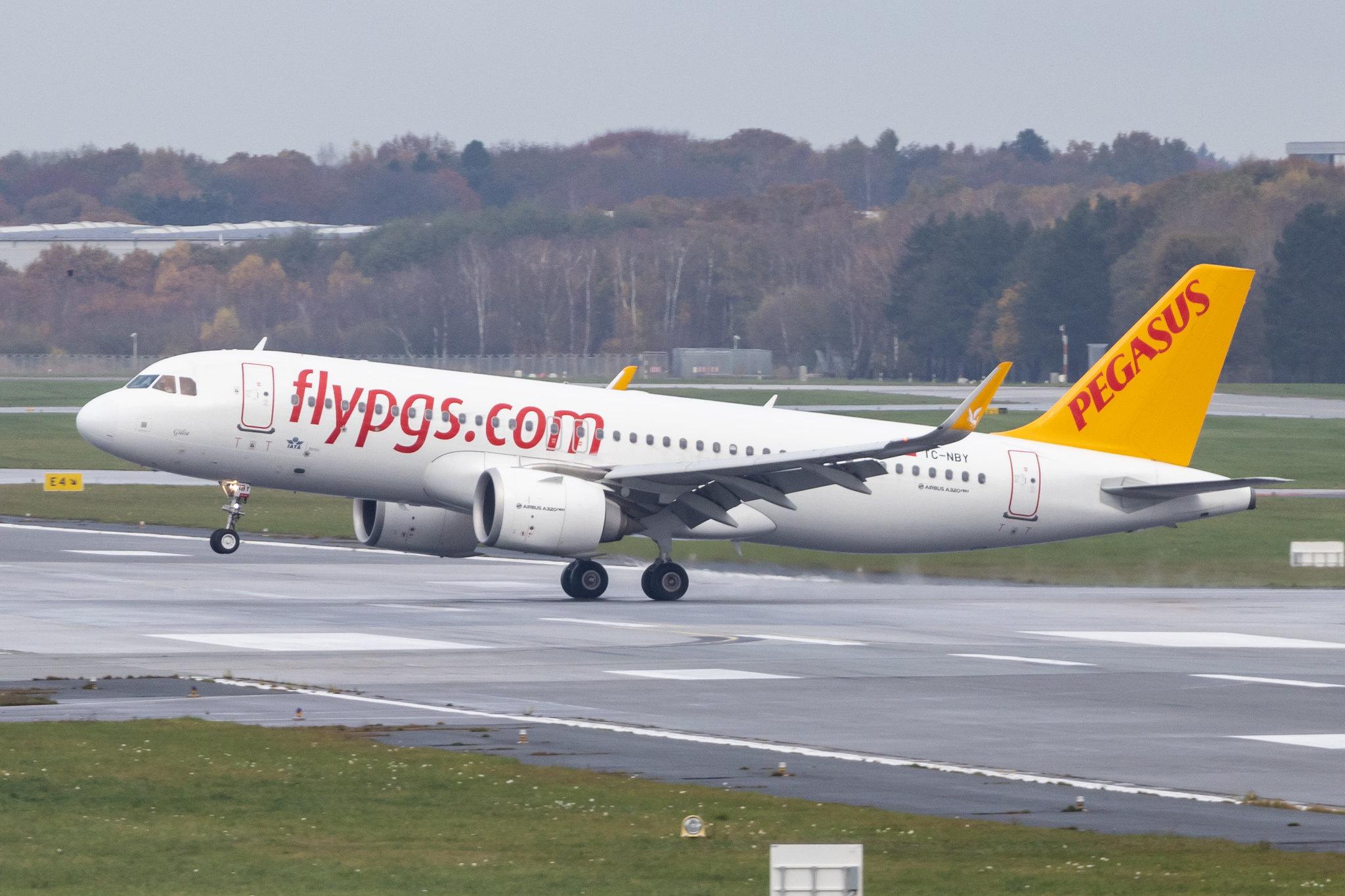 Hamburg Airport: Pegasus (PC / PGT) | Operator: Pegasus Airlines |  Airbus A320-251N A20N | TC-NBY | MSN 08292