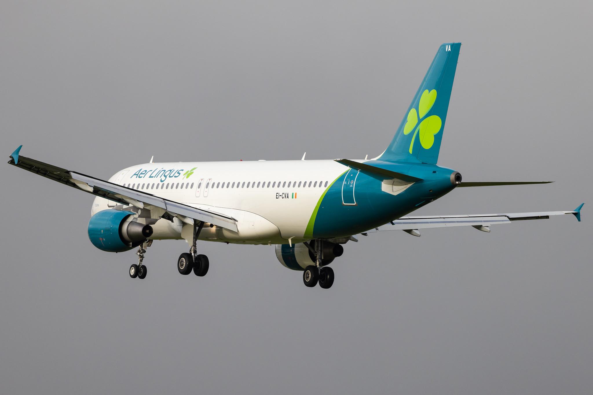 Hamburg Airport: Aer Lingus (EI / EIN) |  Airbus A320-214 A320 | EI-CVA | MSN 1242