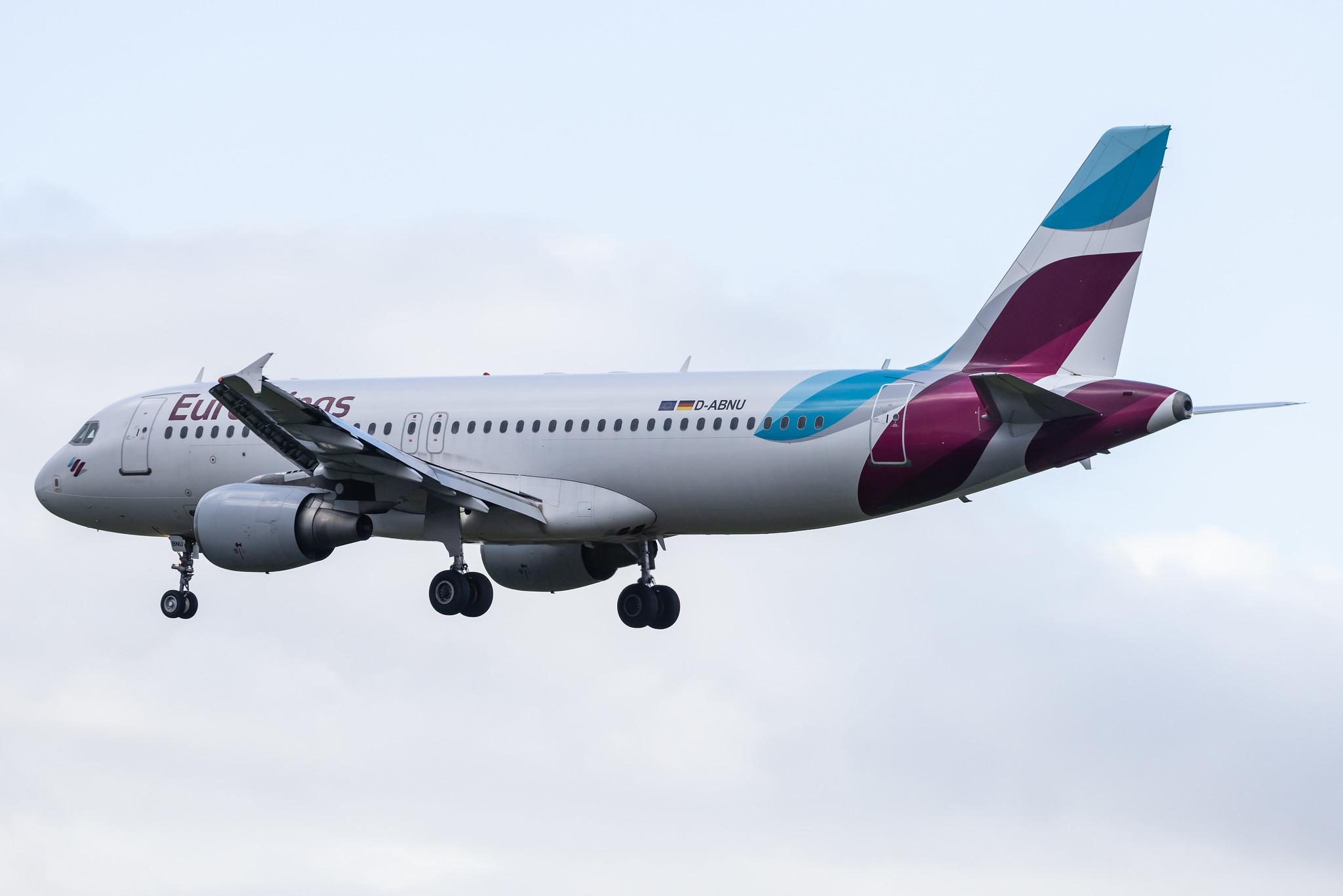 Hamburg Airport: Eurowings (EW / EWG) |  Airbus A320-214 A320 | D-ABNU | MSN 2591