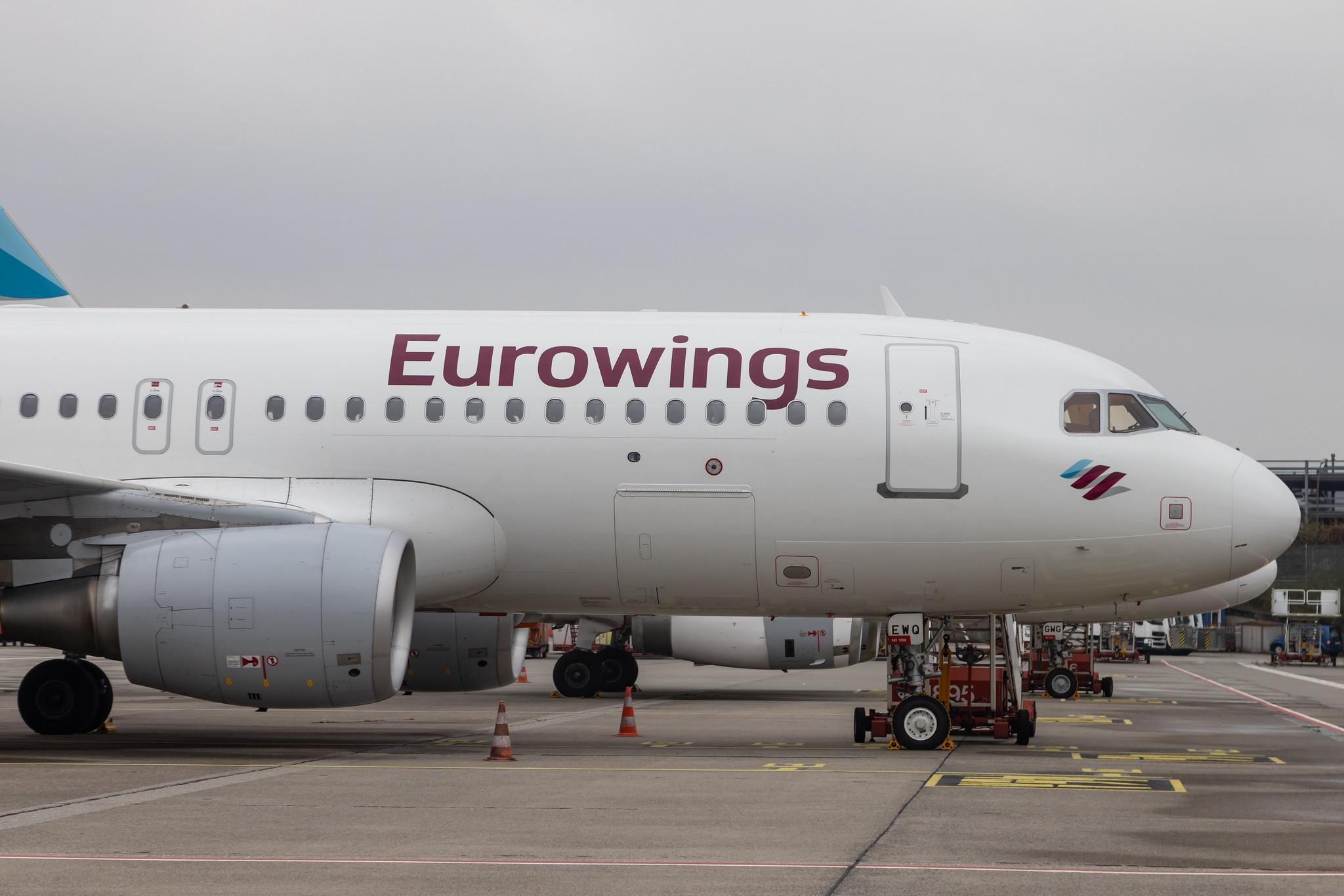 Hamburg Airport: Eurowings (EW / EWG) |  Airbus A320-214 A320 | D-AEWQ | MSN 7398