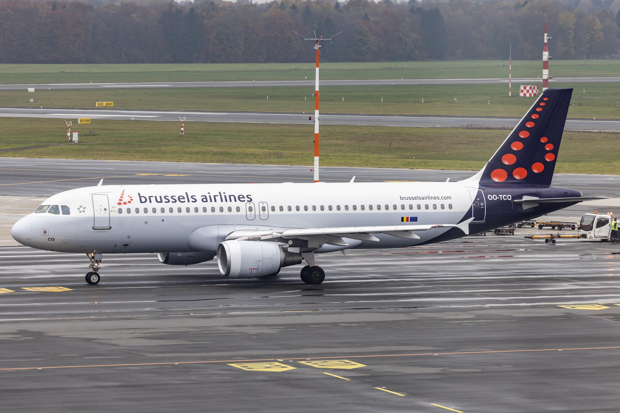 Hamburg Airport: Brussels Airlines (SN / BEL) |  Airbus A320-214 A320 | OO-TCQ | MSN 2114