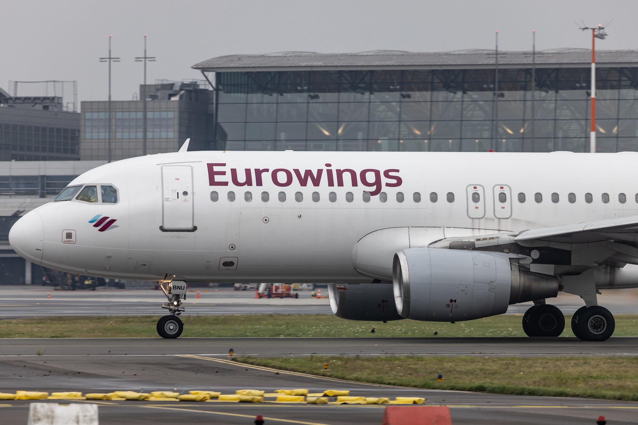 Hamburg Airport: Eurowings (EW / EWG) |  Airbus A320-214 A320 | D-ABNU | MSN 2591