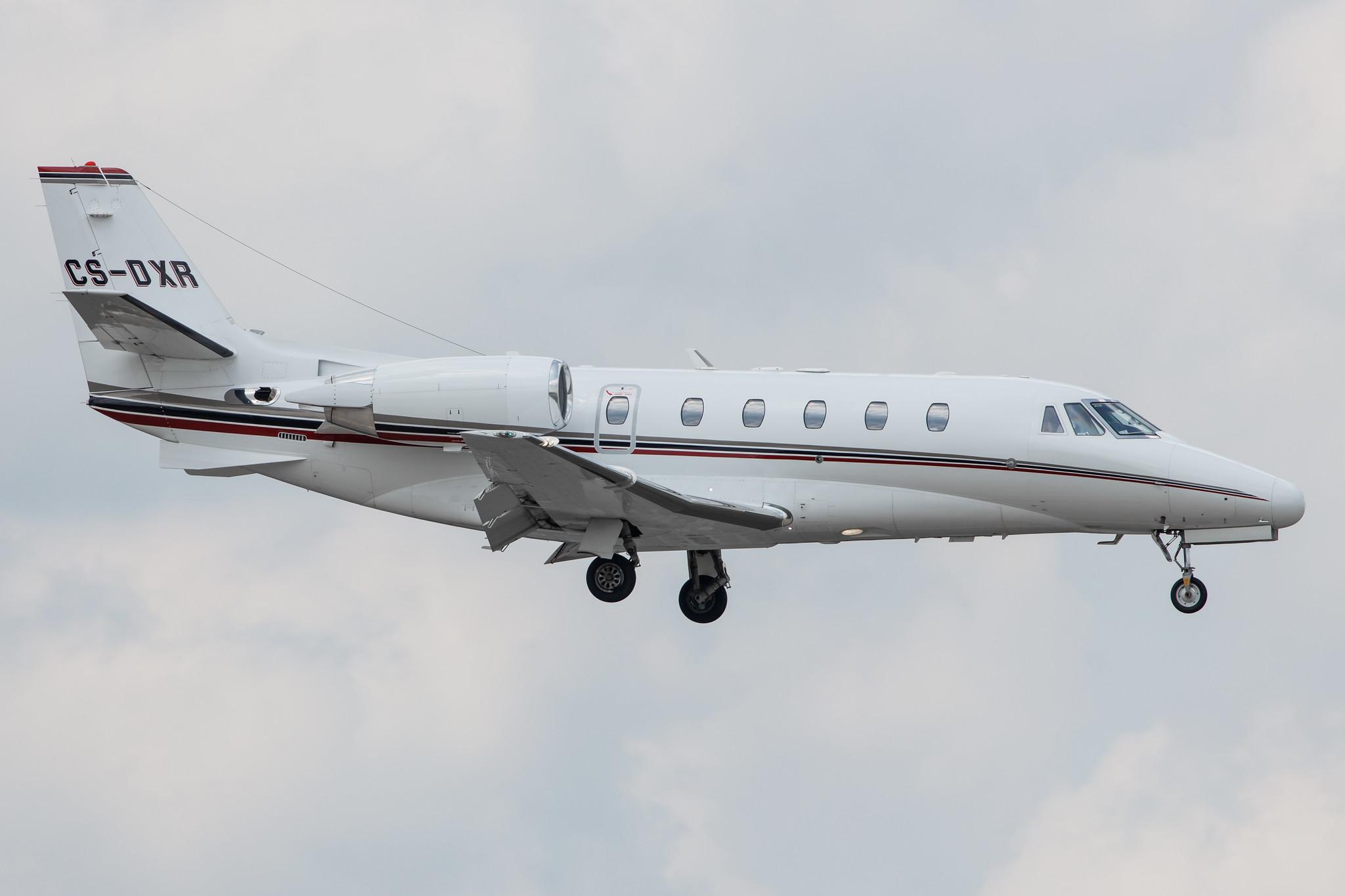 Hamburg Airport: Netjets Europe (/ NJE) | Operator: NetJets Europe |  Cessna 560XLS Citation Excel C56X | CS-DXR | MSN 560-5748