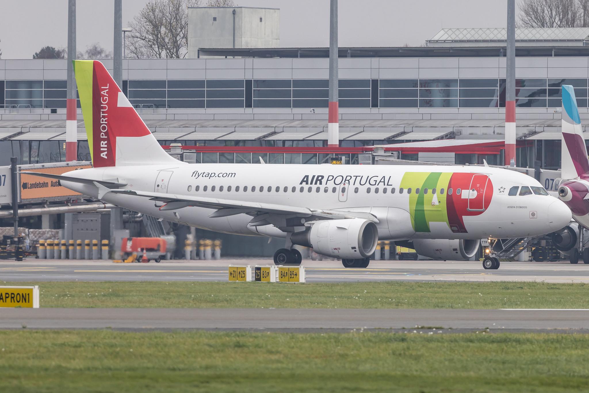 Hamburg Airport: TAP Air Portugal (TP / TAP) |  Airbus A319-111 A319 | CS-TTP | MSN 1165