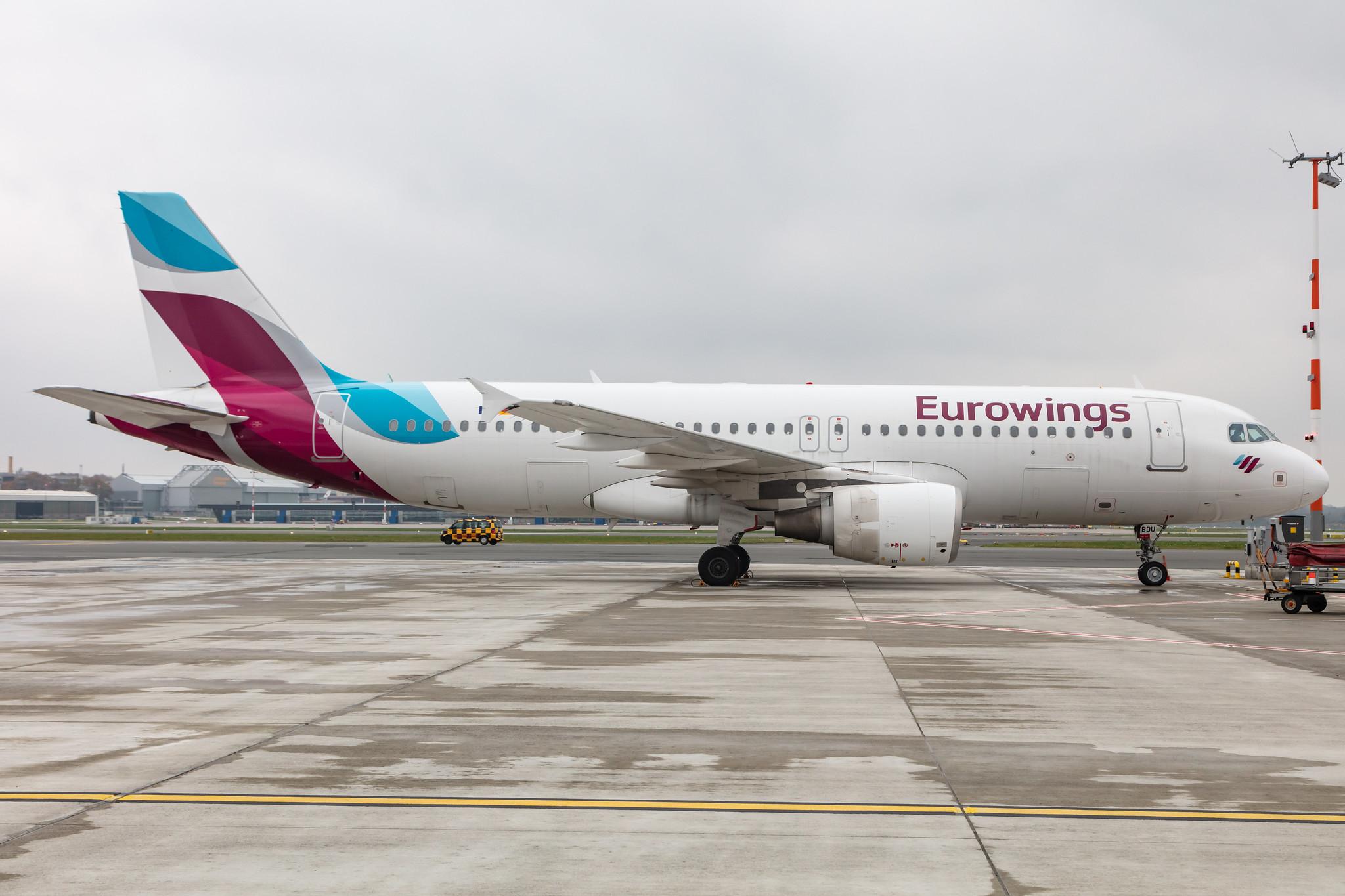 Hamburg Airport: Eurowings (EW / EWG) |  Airbus A320-214 A320 | D-ABDU | MSN 3516