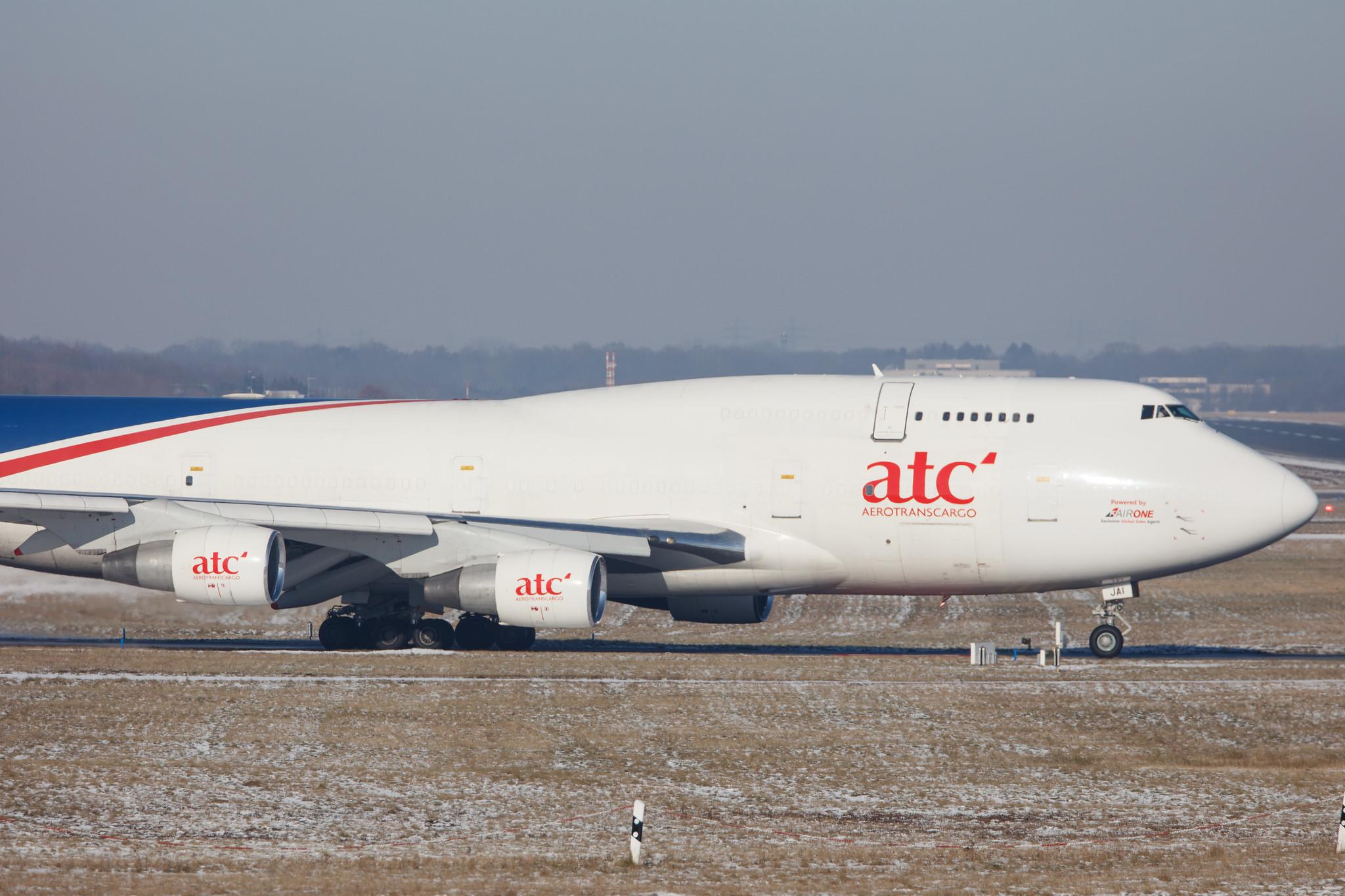 Hamburg Airport: Aerotranscargo (/ ATG) |  Boeing 747-412(BDSF) B744 | ER-JAI | MSN 26562