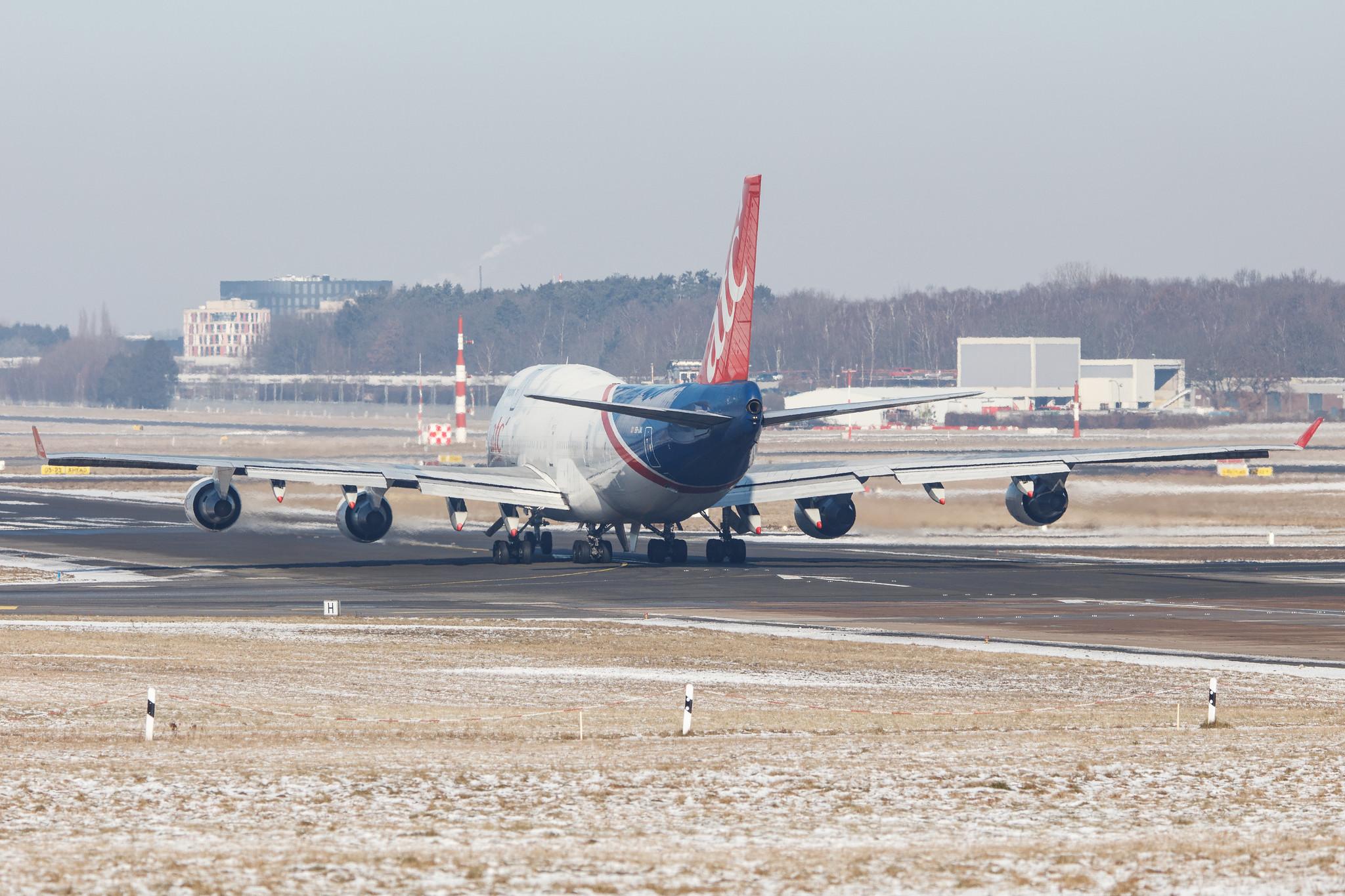 Hamburg Airport: Aerotranscargo (/ ATG) |  Boeing 747-412(BDSF) B744 | ER-JAI | MSN 26562